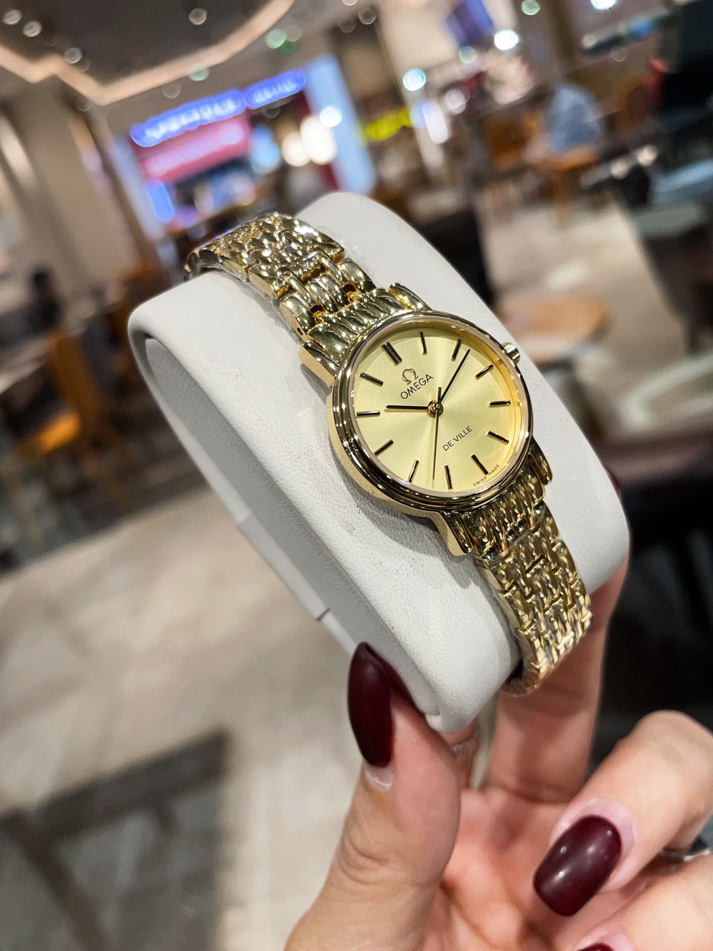 Vintage Omega De Ville Women's Watch,Gold Plated Bracelet, 26mm Case 7 i1740807686620 2022 0 5