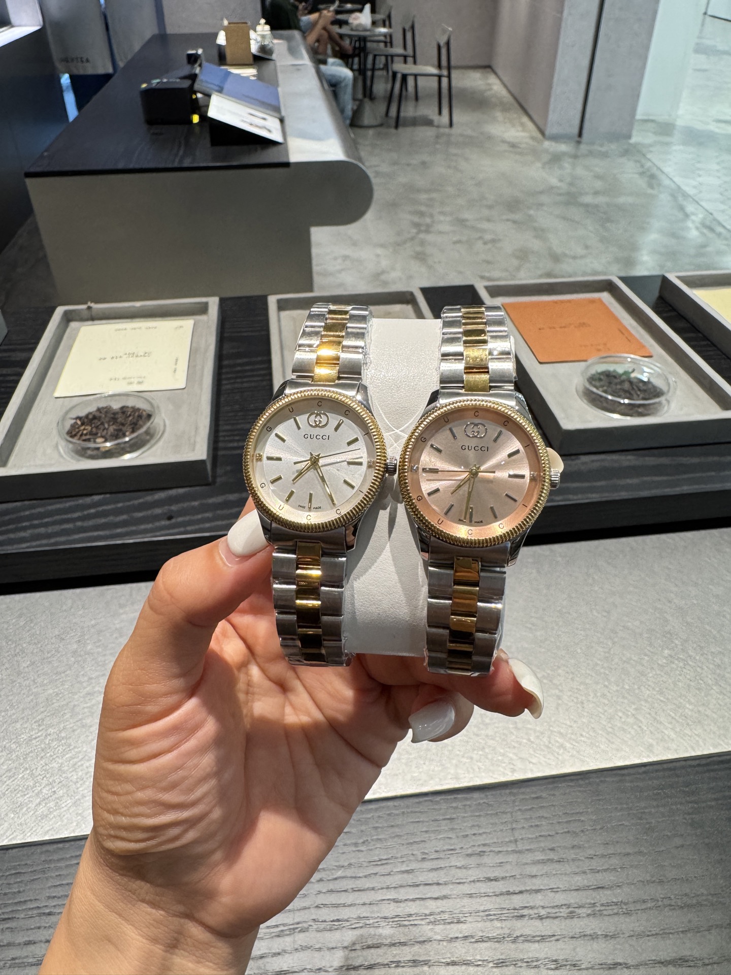 Gucci G-Timeless Essentials Watch, Stainless Steel & Gold, Elegant Design 4 i1747975075467 4947 0 4