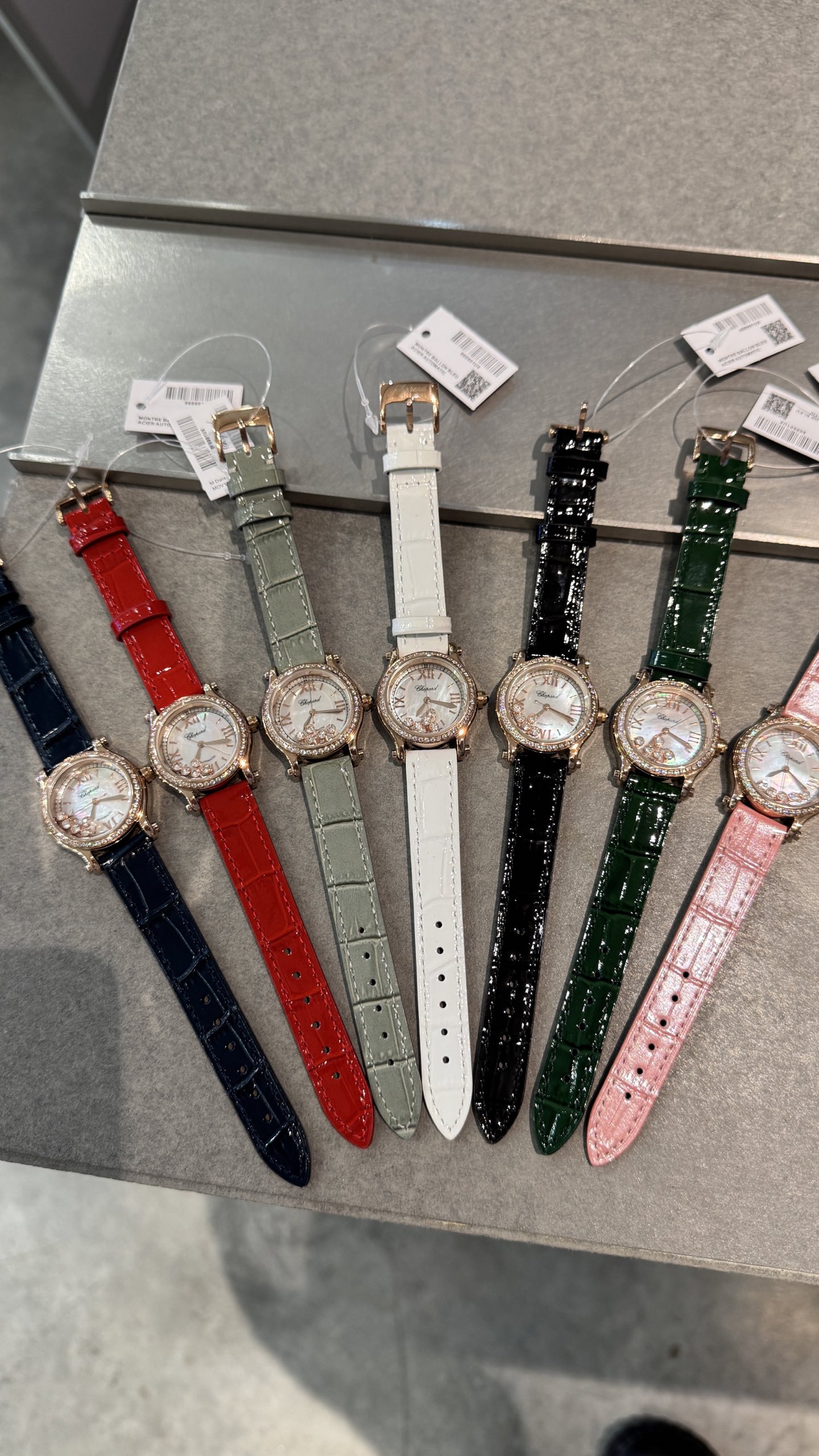 Chopard Happy Diamonds Watch with Leather Strap, 30mm, Quartz Movement