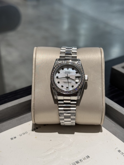 Rolex Datejust Women's Watch Silver Stainless Steel Swarovski Crystal 31mm 1 Rolex Datejust Women's Watch Silver Stainless Steel Swarovski Crystal 31mm