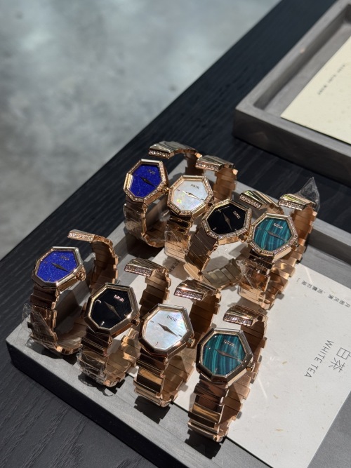 Dior Gem Dior Watch: Rose Gold, Diamonds, and Gemstone Dial 1 Dior Gem Dior Watch: Rose Gold, Diamonds, and Gemstone Dial