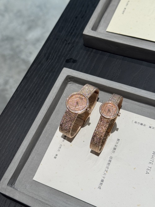 Dior LA D My Dior CD0411 Series Rose Gold Diamond Ladies Watch 1 Dior LA D My Dior CD0411 Series Rose Gold Diamond Ladies Watch