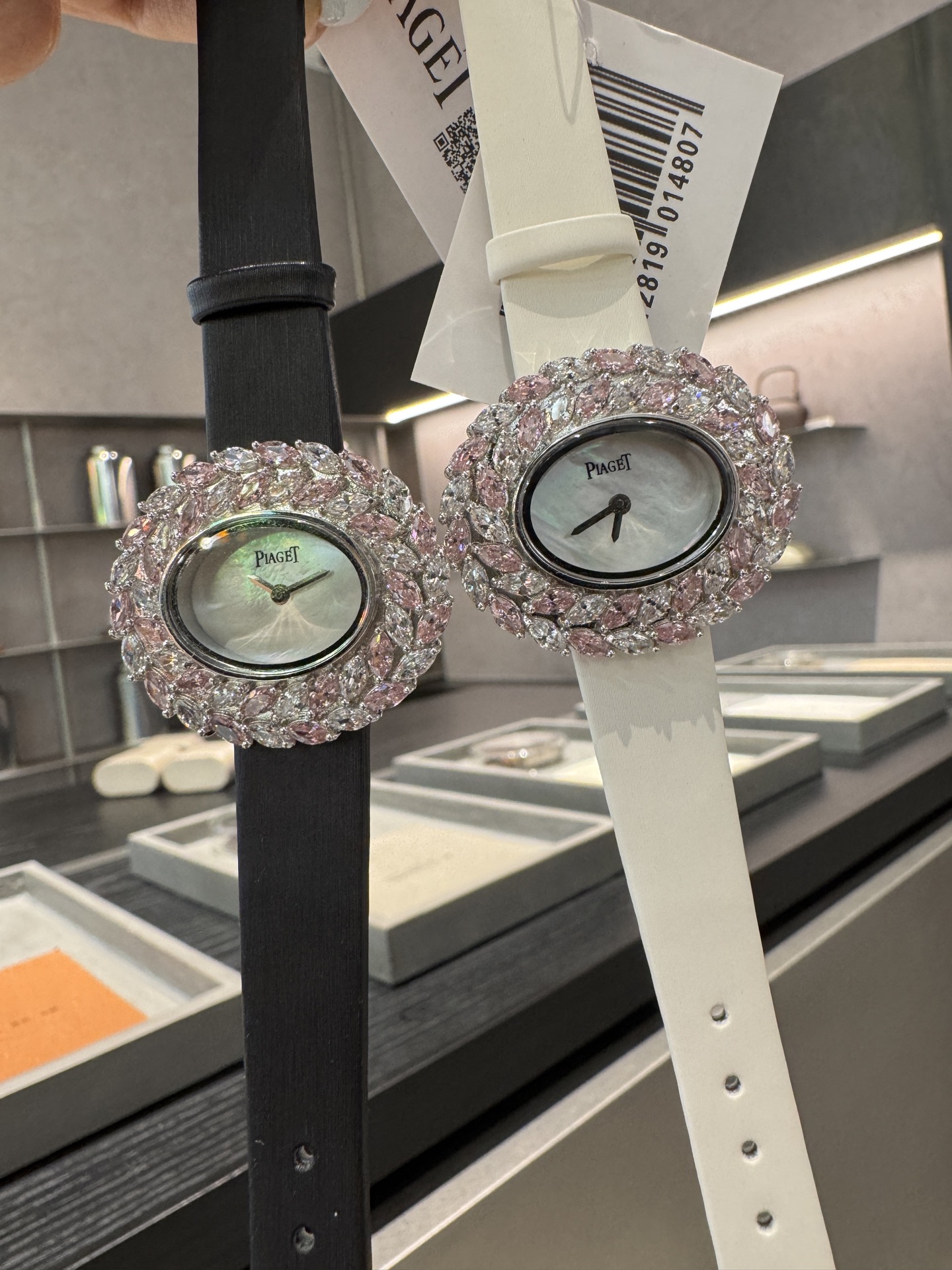 피아제 하이주얼리 18 K 골드 마퀴즈 다이아 여성 시계 레플리카 45394 Piaget 이미지 3