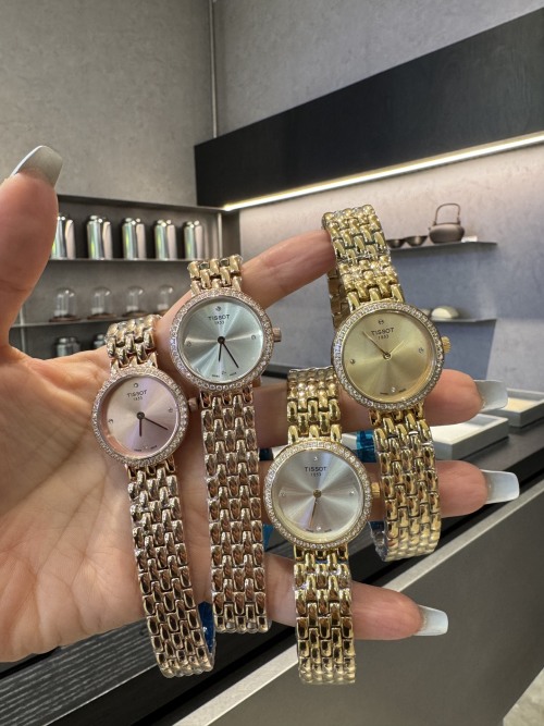 Tissot Women's Watch, Stainless Steel, Diamond-Accented Bezel, Quartz Movement 1 Tissot Women's Watch, Stainless Steel, Diamond-Accented Bezel, Quartz Movement