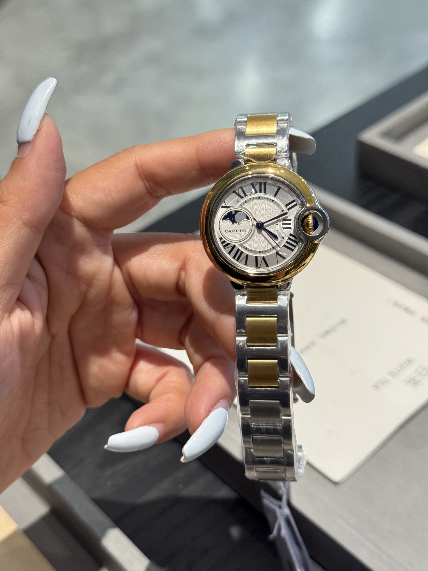 Cartier Ballon Bleu 33mm Stainless Steel and Gold Women's Watch 8 i1751511745413 6972 0 6