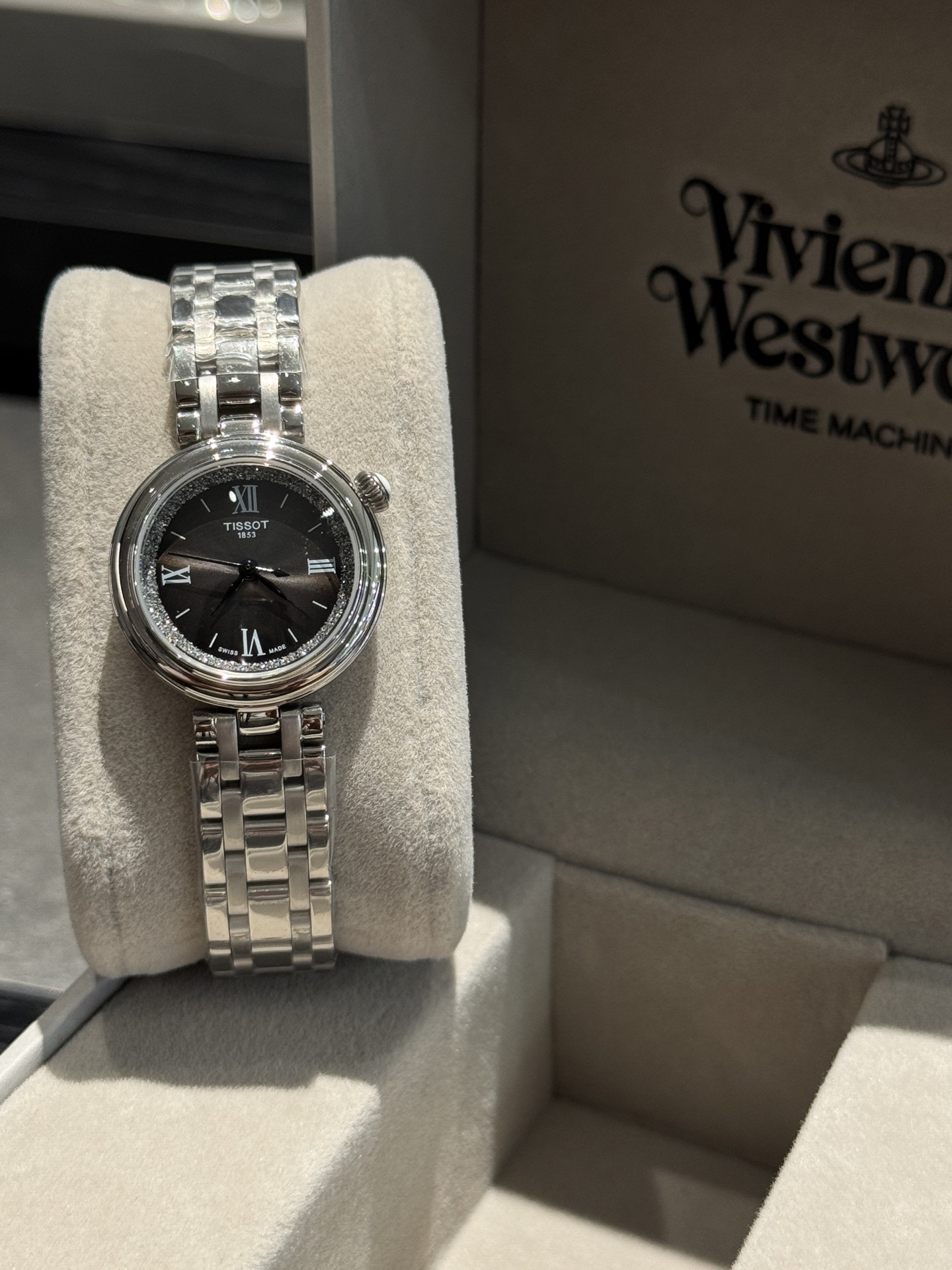 Tissot T152 Diamond Accented Ladies Watch with Quartz Movement and Steel Bracelet 2 i1755589449292 1190 0 8