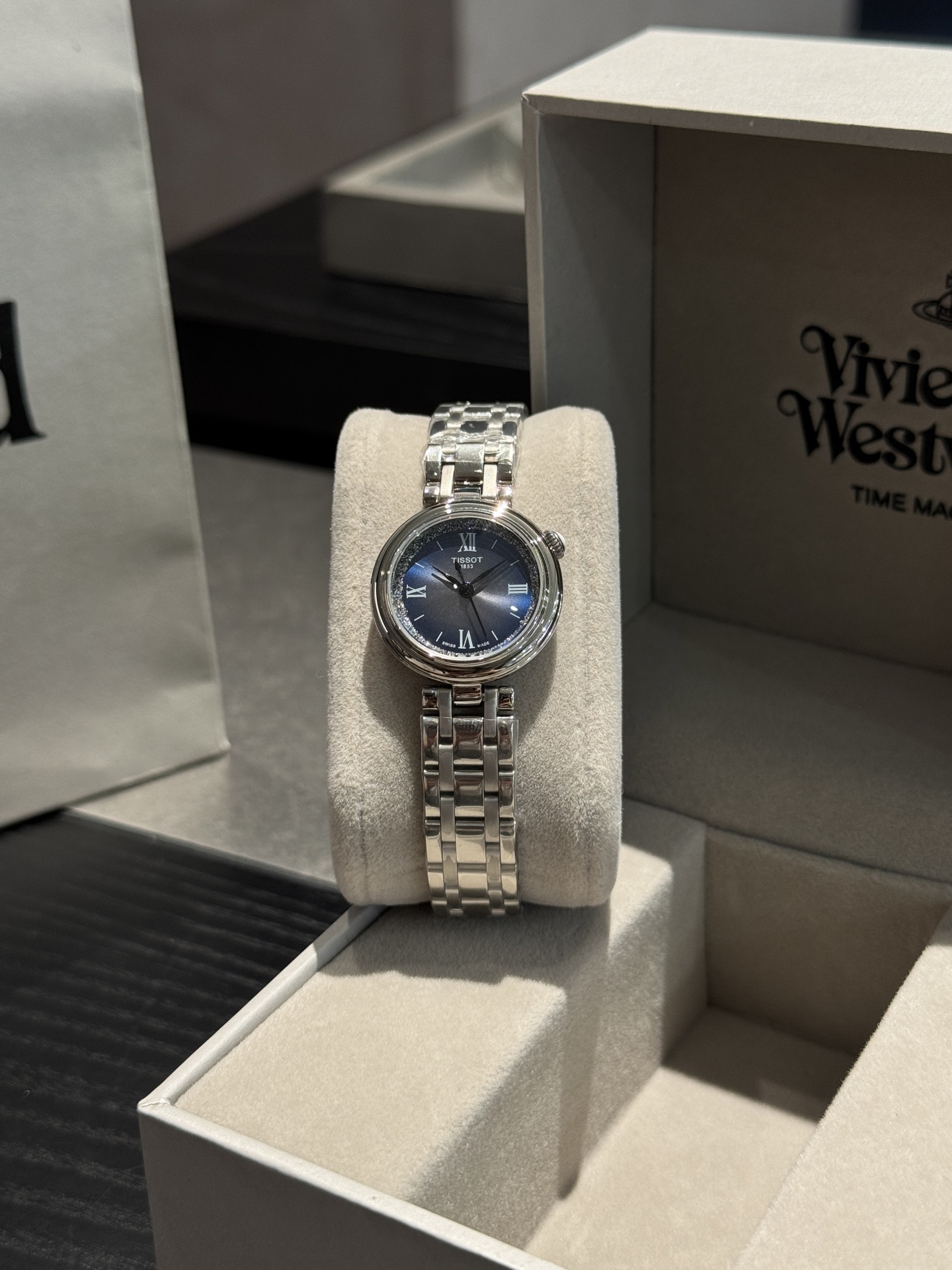 Tissot T152 Diamond Accented Ladies Watch with Quartz Movement and Steel Bracelet 6 i1755589449293 1838 0 2