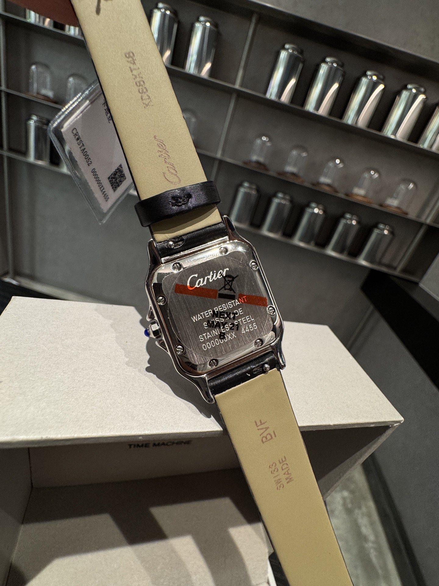 Cartier Panthère Women's Watch with Diamond Bezel & Black Silk Strap 7 i1756797381090 1605 0 5