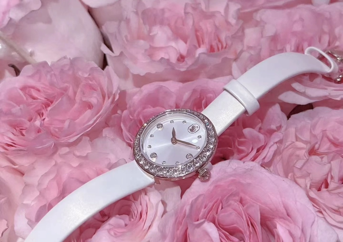 Swarovski Matrix Tennis Watch, Black Leather Strap, Stainless Steel Case 5 i1756969646166 1454 0 3