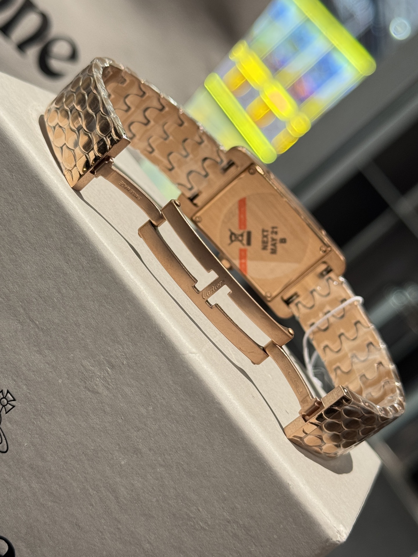 Vivienne Westwood Tank Américaine Women's Watch, Stainless Steel, Double Row Diamond 10 i1757304353369 5161 0 8