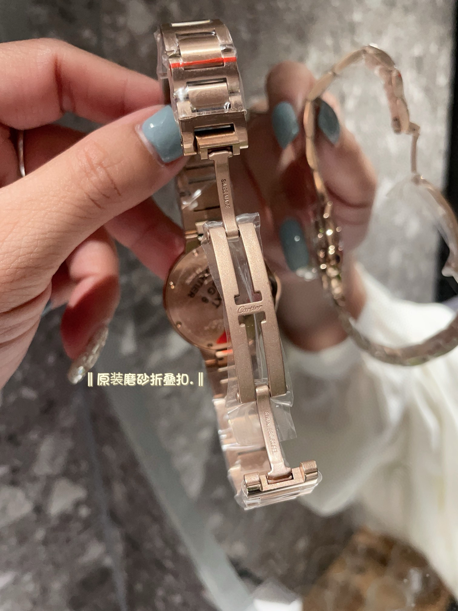 Cartier 卡地亚/33mm 瑞机 鱼眼玻璃 磨砂扣