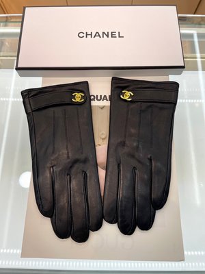 Chanel Gloves Women Cashmere Sheepskin