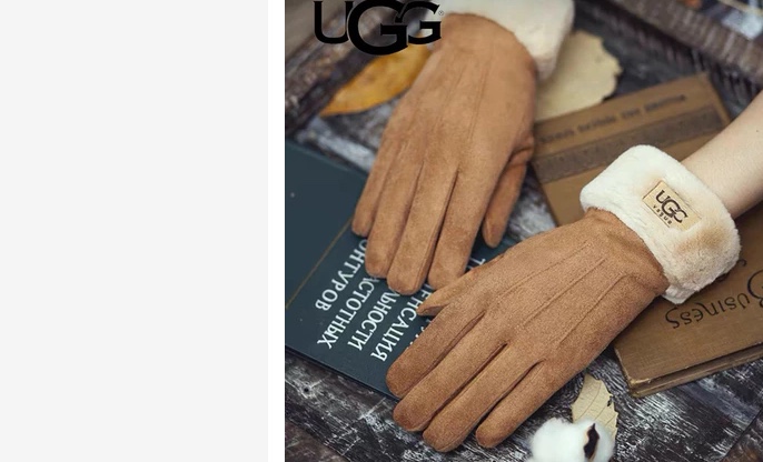 A SPECIAL PRICE OF 138 FOR MS. UGG’S GLOVES TO KEEP THE DEER VELVET WARM IN WINTER