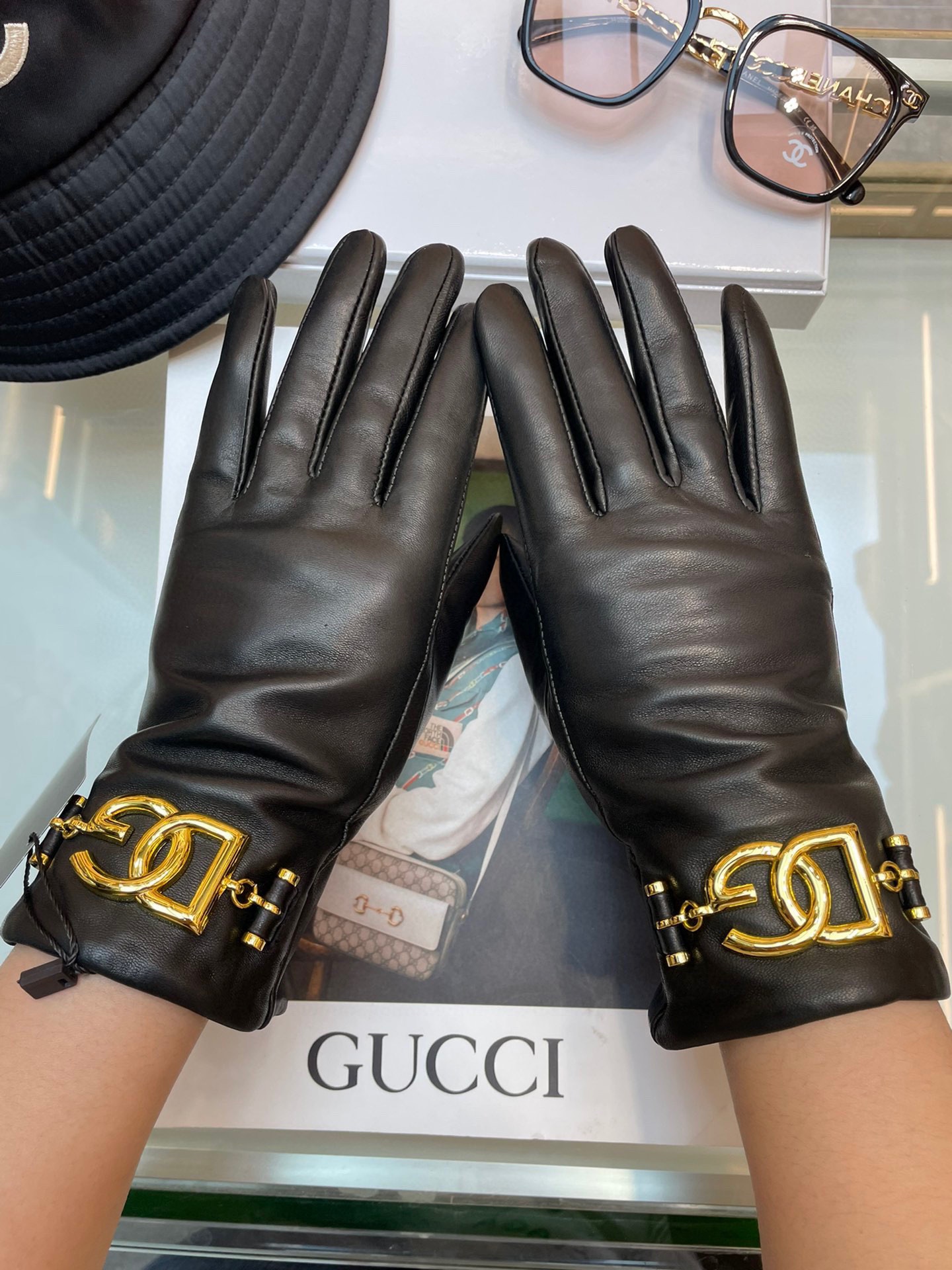 DG363 TO DG363 FOR THE NEW HIGH-GRADE LAMB-SKIN GLOVES, 100% FOR THE IMPORTED LAMB-SKIN - 图片 8