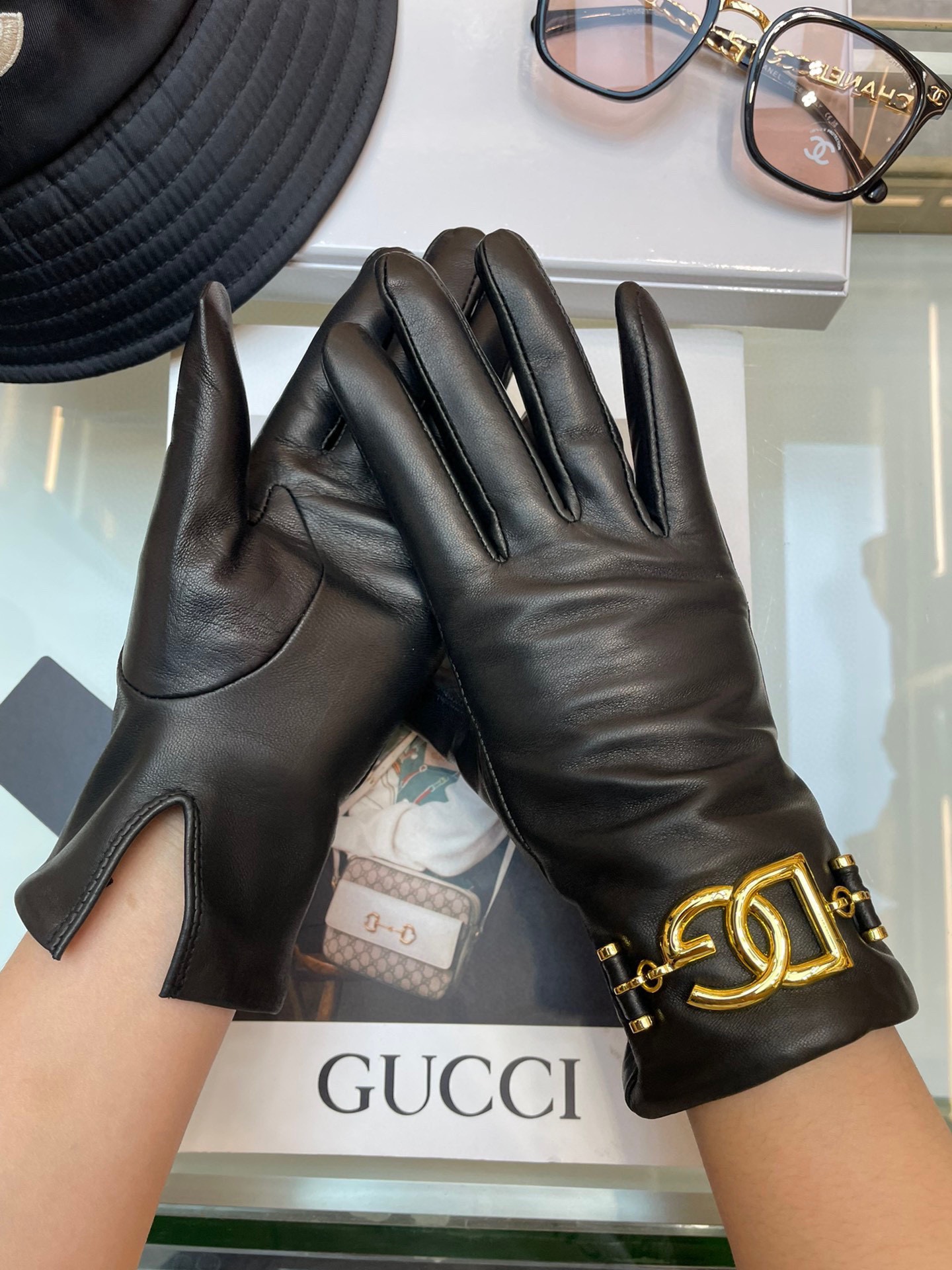 DG363 TO DG363 FOR THE NEW HIGH-GRADE LAMB-SKIN GLOVES, 100% FOR THE IMPORTED LAMB-SKIN - 图片 7