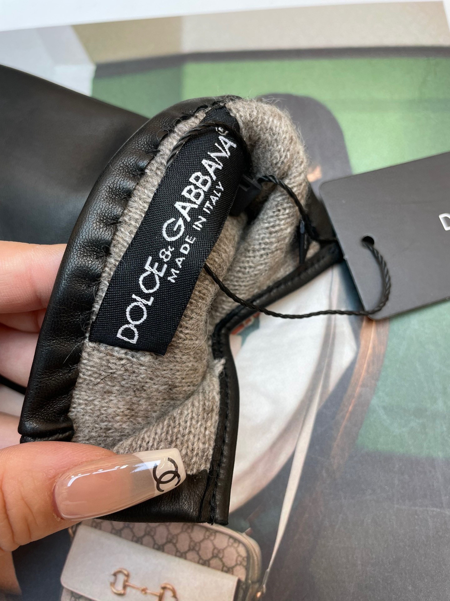 DG363 TO DG363 FOR THE NEW HIGH-GRADE LAMB-SKIN GLOVES, 100% FOR THE IMPORTED LAMB-SKIN - 图片 4