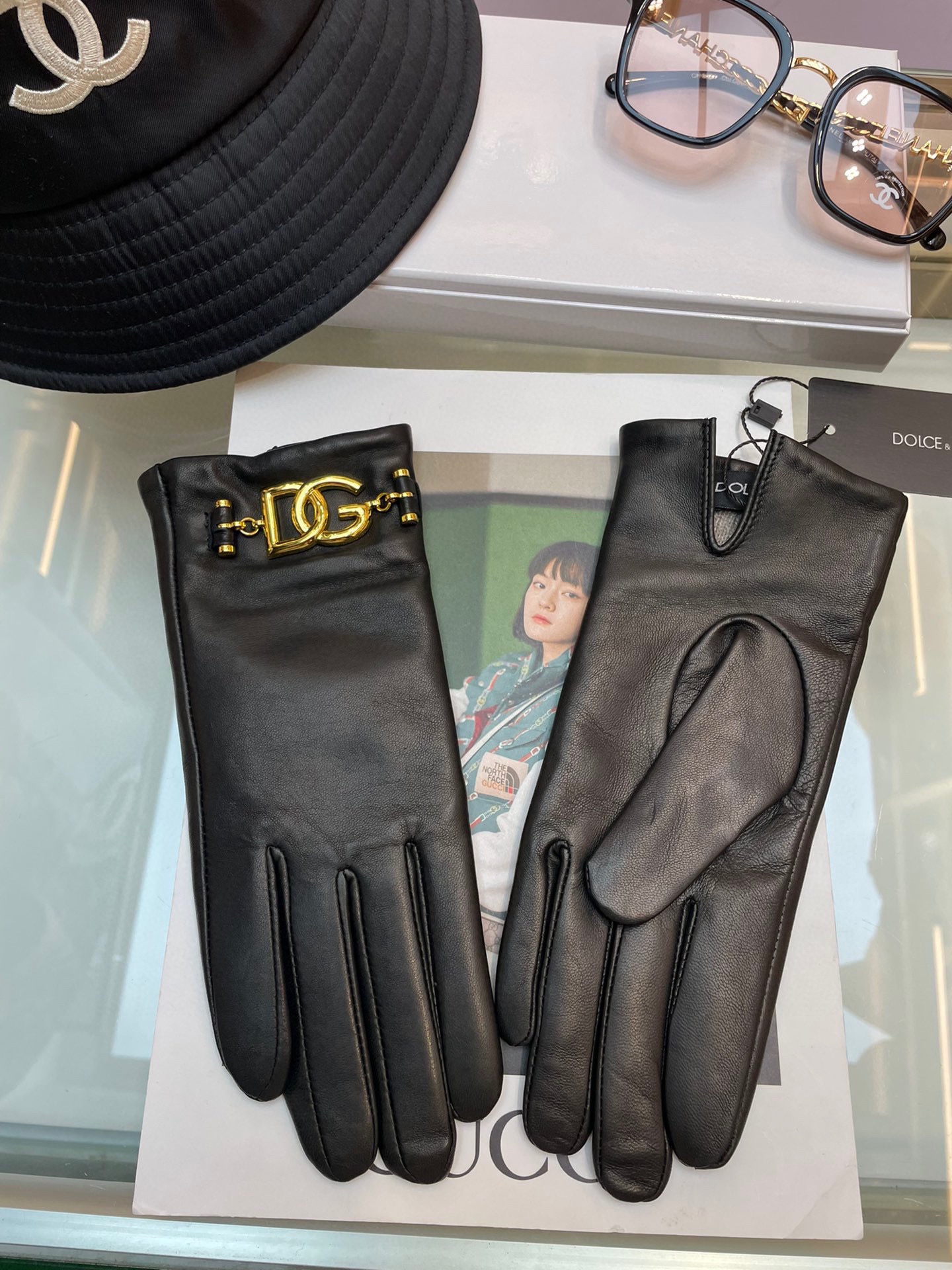 DG363 TO DG363 FOR THE NEW HIGH-GRADE LAMB-SKIN GLOVES, 100% FOR THE IMPORTED LAMB-SKIN - 图片 2