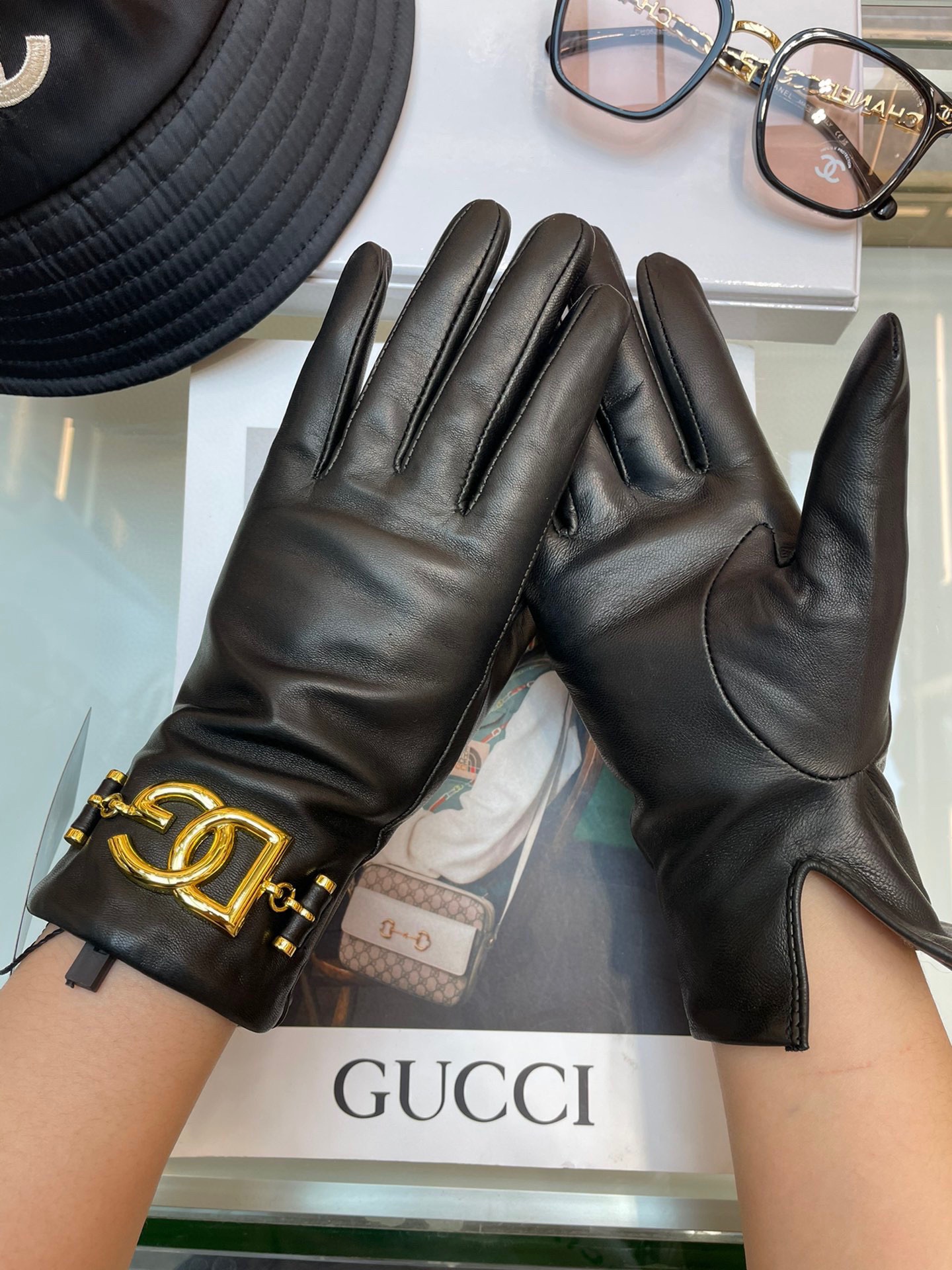 DG363 TO DG363 FOR THE NEW HIGH-GRADE LAMB-SKIN GLOVES, 100% FOR THE IMPORTED LAMB-SKIN - 图片 6