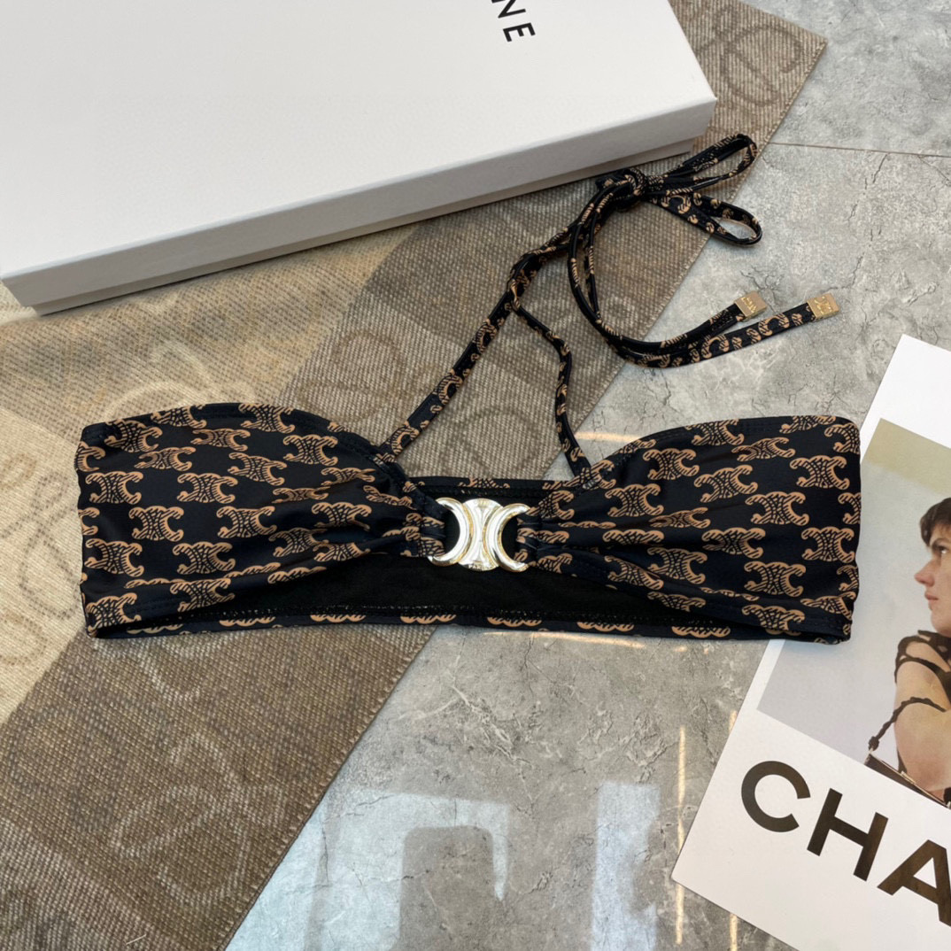 NO:304225,Celine counter new temperament style, old-fashioned series bikini, elegant temperament, swimsuits suitable for various scenes♀Seaside, swimming pool, hot spring, water park, rafting, fabric breathable and comfortable. Quick-drying elastic swimsuits are more easy to clean. S M L Xl swimsuits, swimsuits, bikinis19860909Celine专柜新款气质款 老花系列比基尼 气质高雅 适合多种场景的游泳衣♀海边 游泳池 温泉 水上乐园 漂流都可以 面料透气舒适.速干弹性的游泳衣更加帖肤易清洗 码数S M L Xl泳衣泳裤比基尼,泳衣，泳裤，比基尼,celine,swimsuits,bikinis,accessory