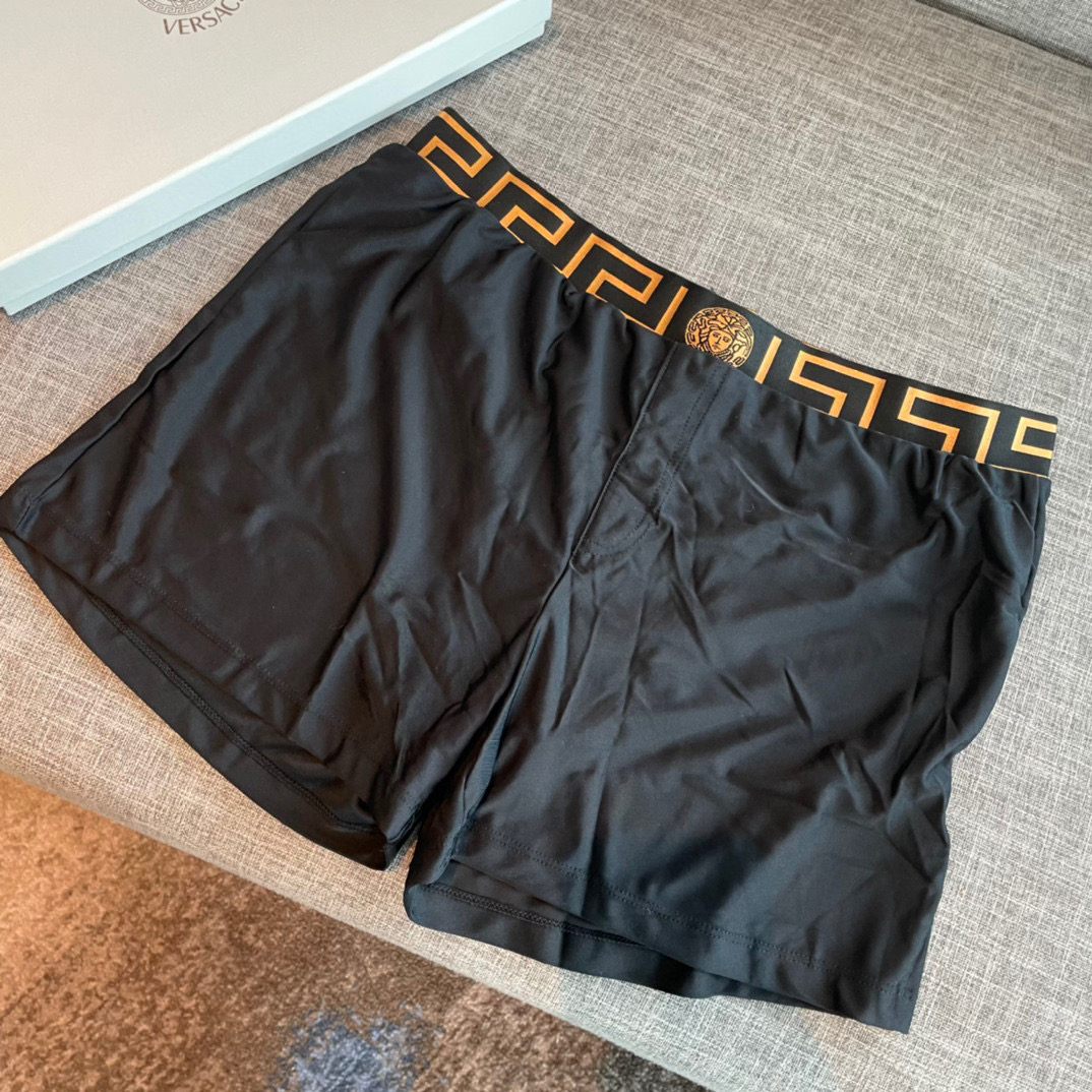  范思哲男士泳裤👑高级定制泳裤👑抽绳设计 上新度假系列🏖专属泳衣［色色色超级爱！色来自贵族的目光🌹暗里着