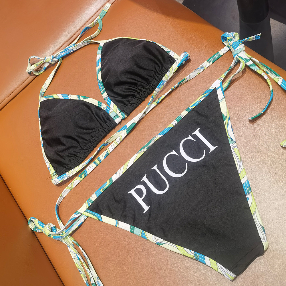  Puccl
专柜新款分体比基尼 😍🥰适合多种场景的游泳衣🏊‍♀️海边 游泳池 温泉 水上乐园 漂流都可