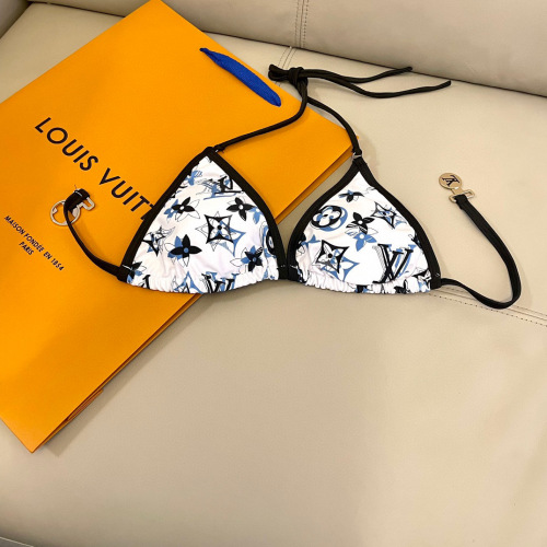 Louis Vuitton Monogram Print Bikini Set - Stylish Swimwear for Women 1 Louis Vuitton Monogram Print Bikini Set - Stylish Swimwear for Women