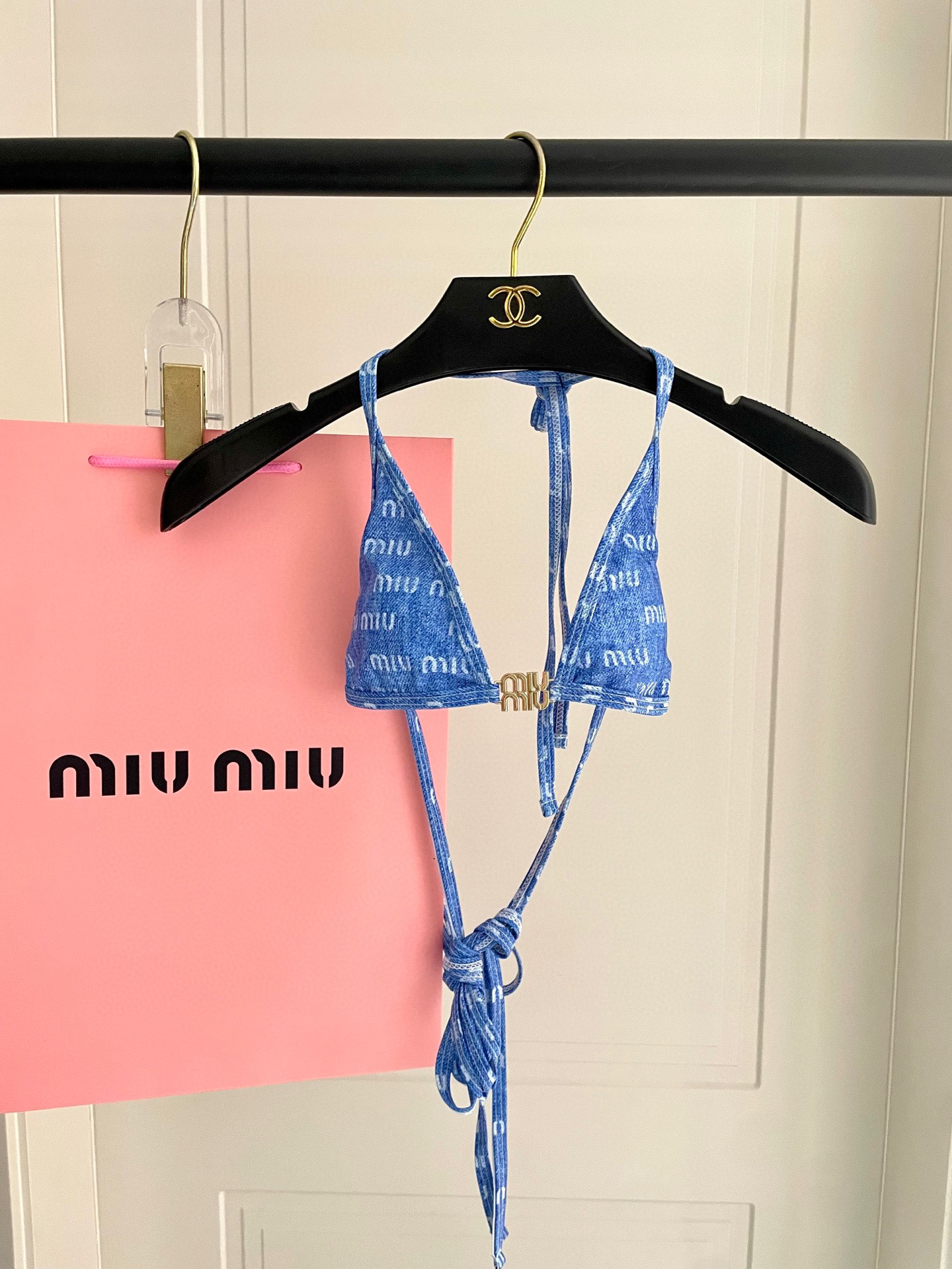  miumiu新款分体游泳衣😍🥰适合多种场景的游泳衣🏊‍♀️海边 游泳池 温泉 水上乐园 漂流都可以😌内
