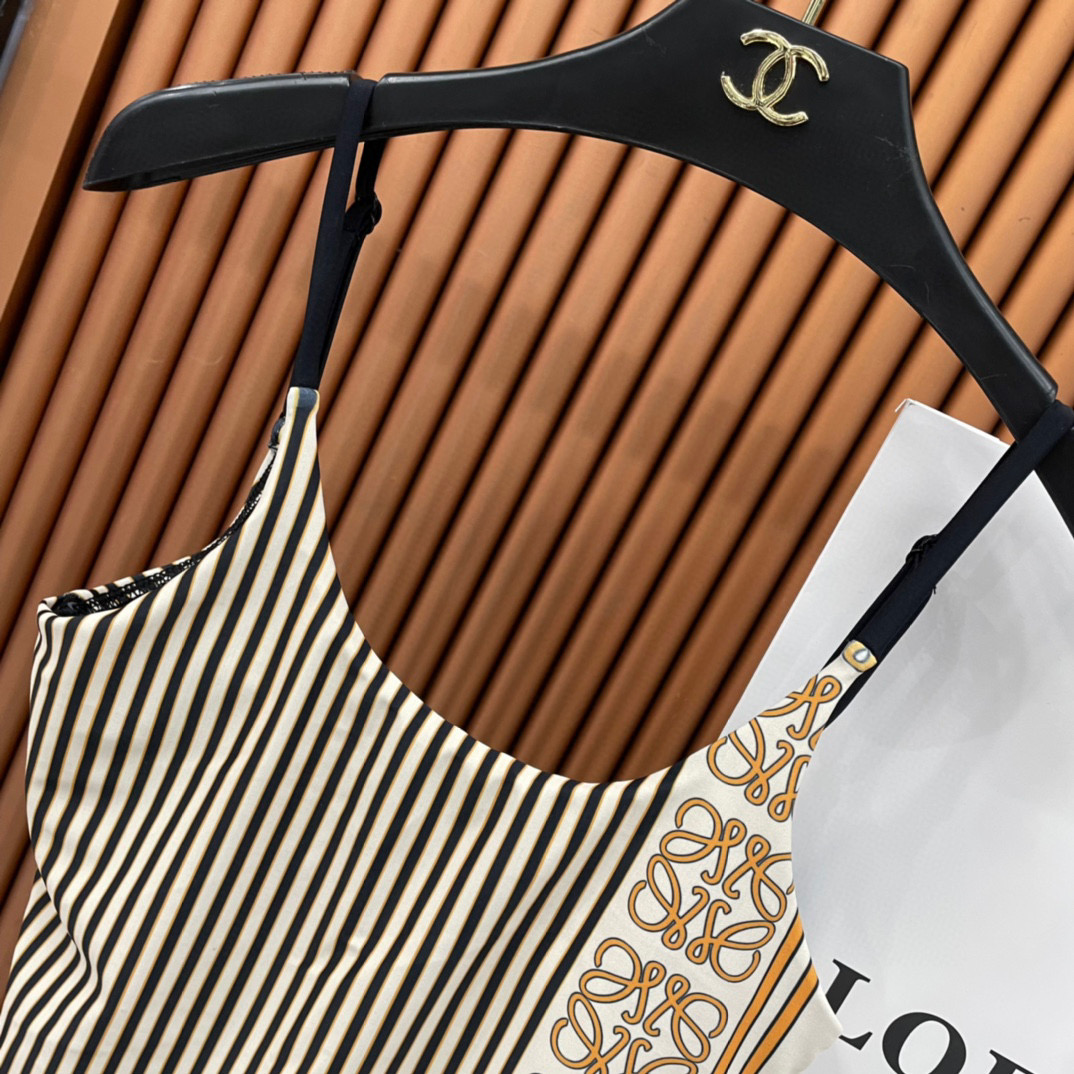  Loewe新款连体对版五金😍🥰适合多种场景的游泳衣🏊‍♀️海边 游泳池 温泉 水上乐园 漂流都可以😌内