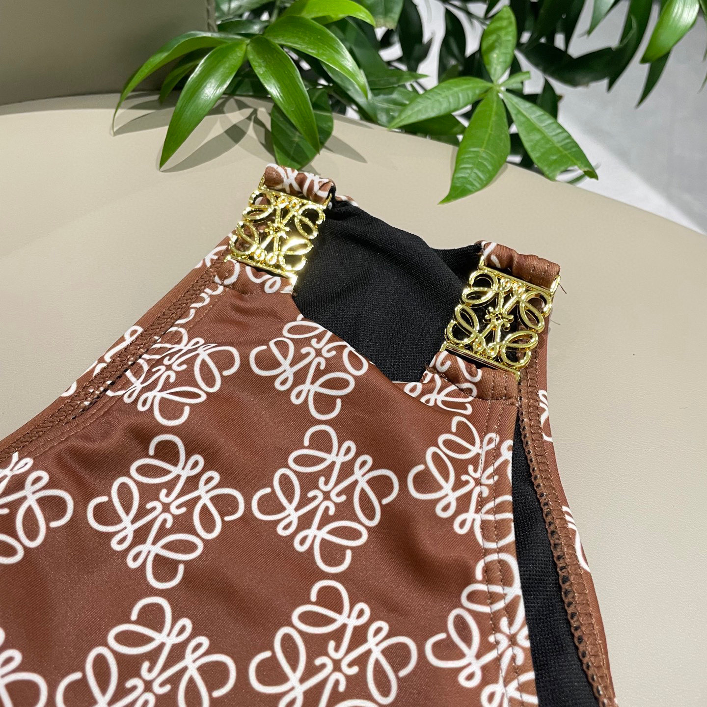  Loewe新款分体对版五金😍🥰适合多种场景的游泳衣🏊‍♀️海边 游泳池 温泉 水上乐园 漂流都可以😌内