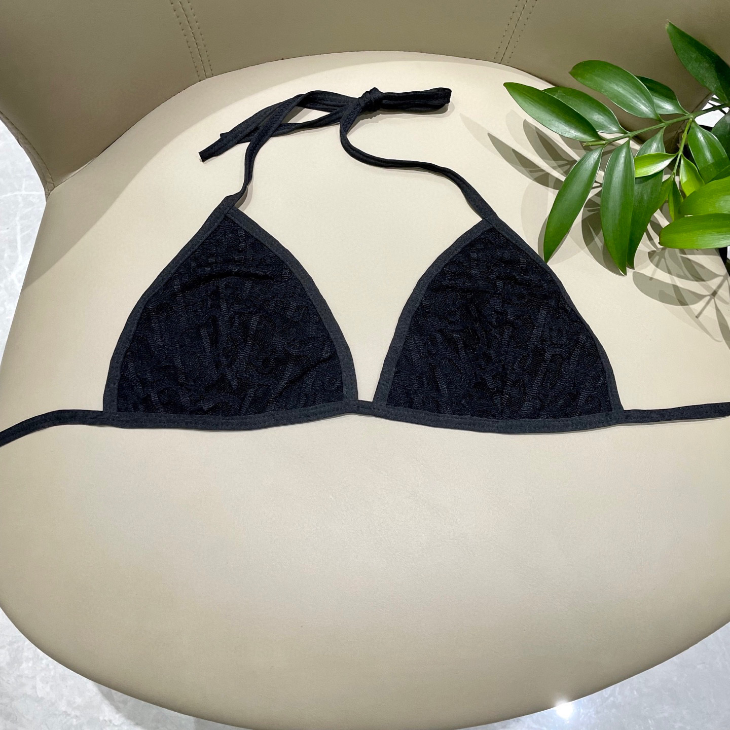 Dior Two-Piece Bikini Set - Halter Top & Thong - Summer Beach Ready 6 i1750166322863 6199 0 4