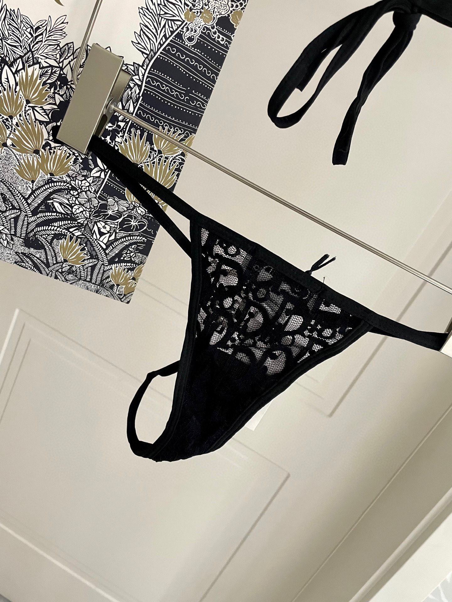 Dior Two-Piece Bikini Set - Halter Top & Thong - Summer Beach Ready 4 i1750166323353 7958 0 2