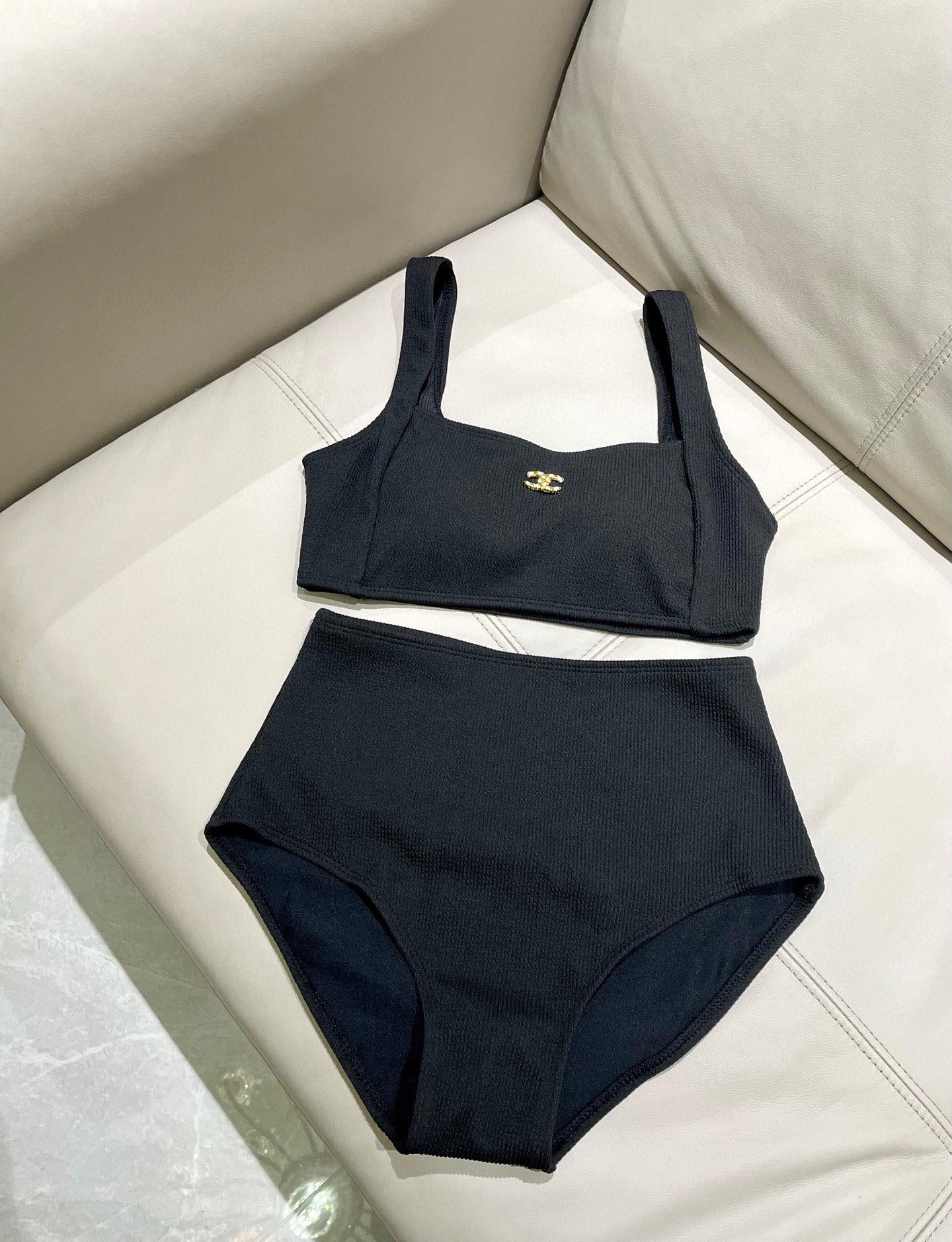 Chanell Two-Piece Swimsuit: Breathable, Quick-Dry, Perfect for Beach & Pool 12 i1751029473370 9263 0 10