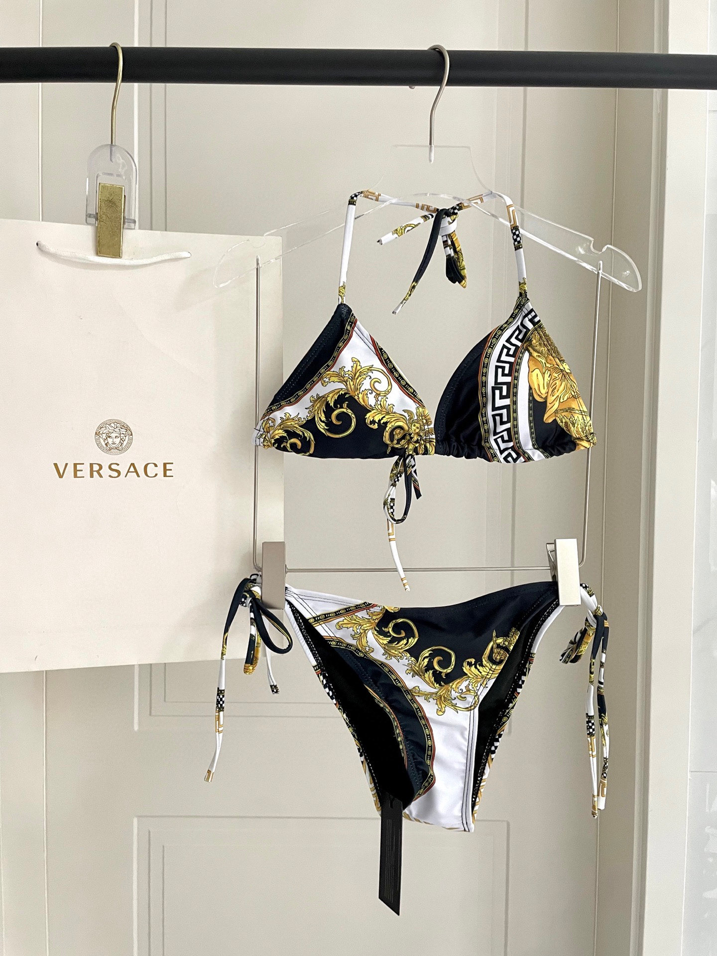 Versace Women's One-Piece Swimsuit: Flattering, Quick-Dry, and Comfortable 3 i1751181716873 8381 0 1