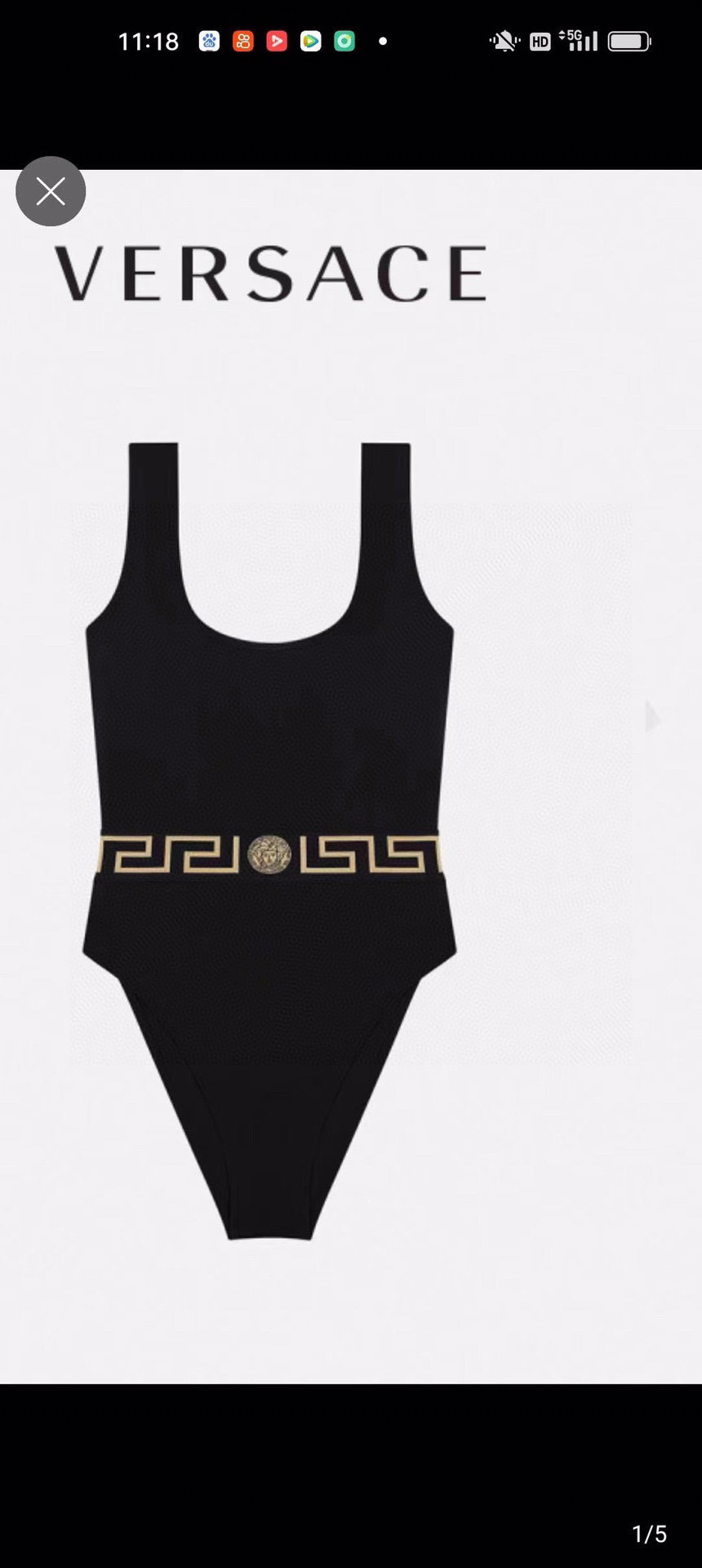  范思哲新款连体泳衣 👙❤️😍🥰适合多种场景的游泳衣🏊‍♀️海边 游泳池 温泉 水上乐园 漂流都可以😌内