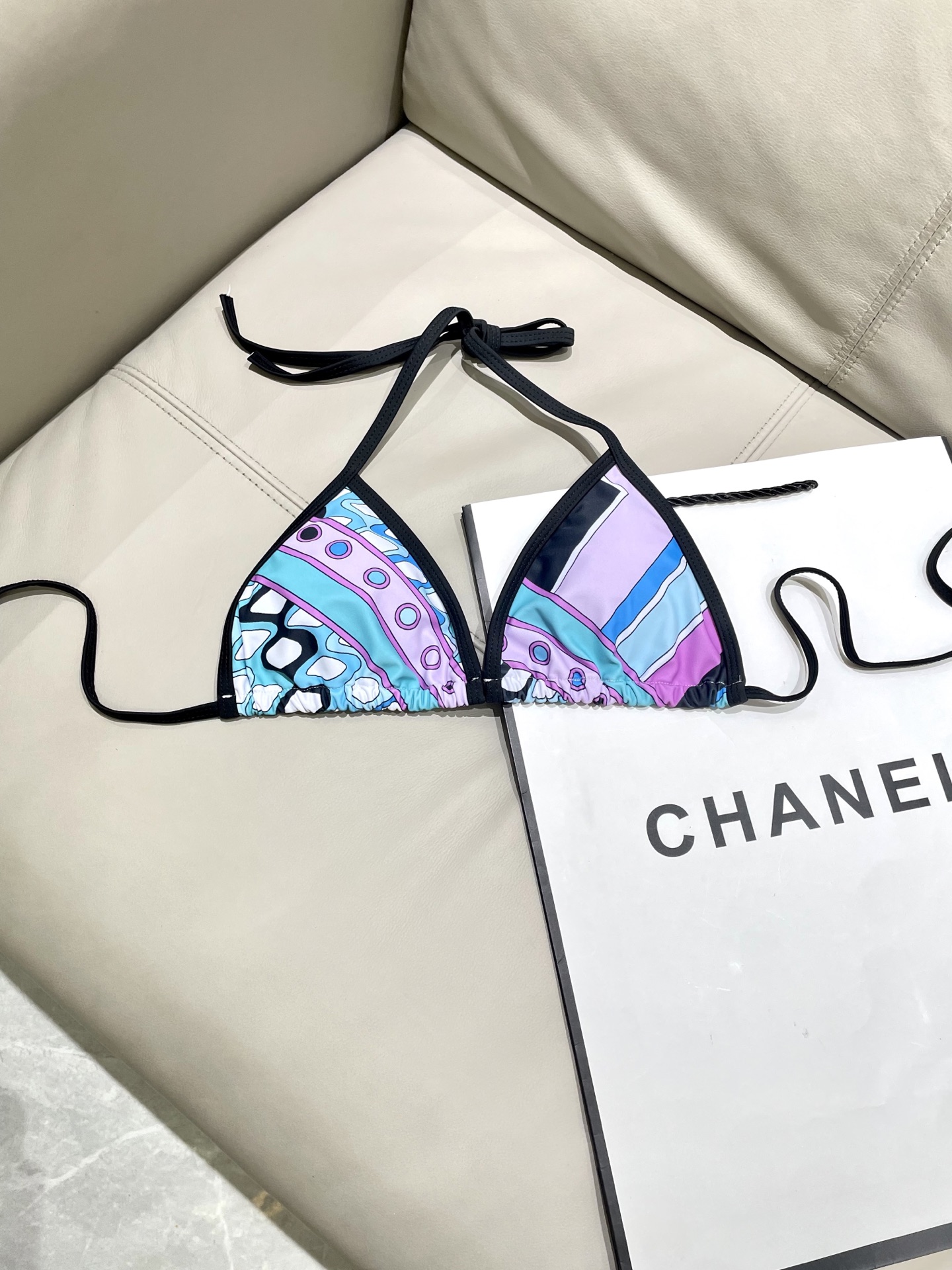  Pucci 分体比基尼😍🥰适合多种场景的游泳衣🏊‍♀️海边 游泳池 温泉 水上乐园 漂流都可以😌内搭也