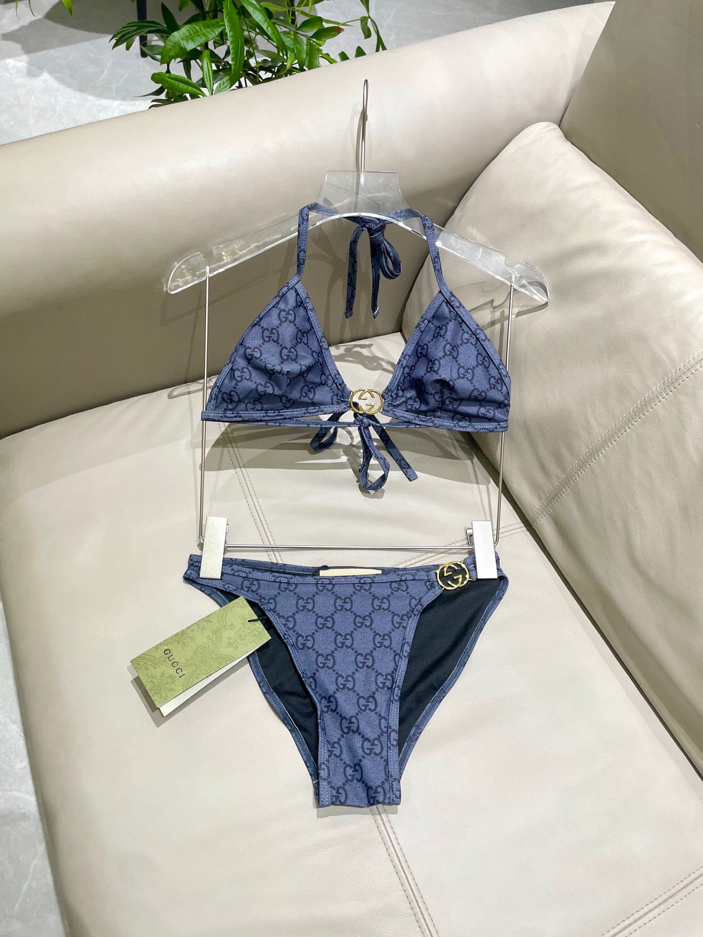  Gucci新款比基尼 适合多种场景的游泳衣🏊‍♀️海边 游泳池 温泉 水上乐园 漂流都可以😌内搭也完全