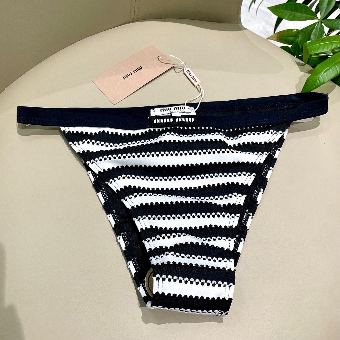  miumiu缪缪新款比基尼😍🥰适合多种场景的游泳衣🏊‍♀️海边 游泳池 温泉 水上乐园 漂流都可以😌内