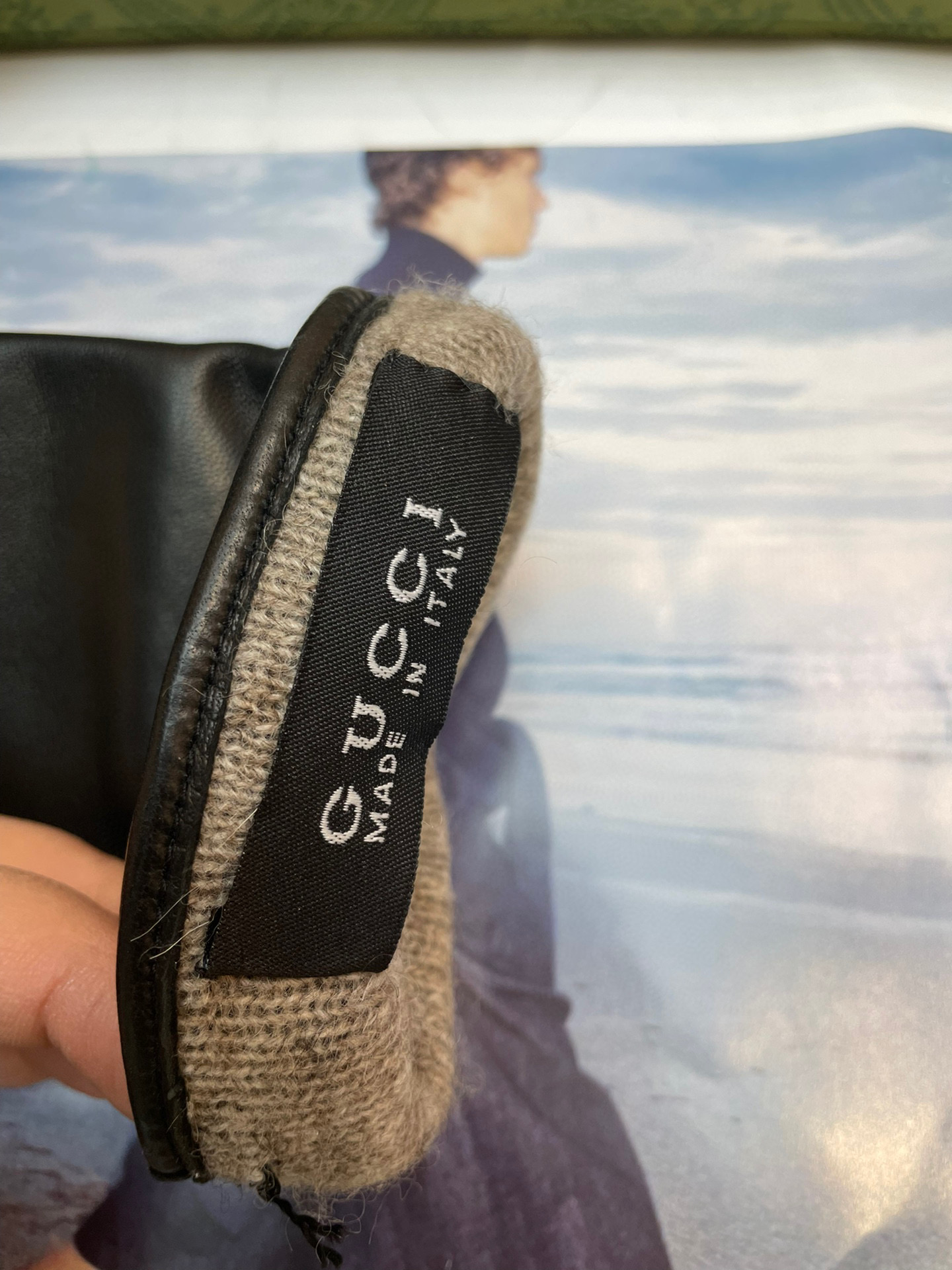 爆款到 Gucci。【顶级原单】官网同步女士新款高档羊皮手套🎉🔒🔒百分百选用进口小羊皮 内里羊绒 保暖舒