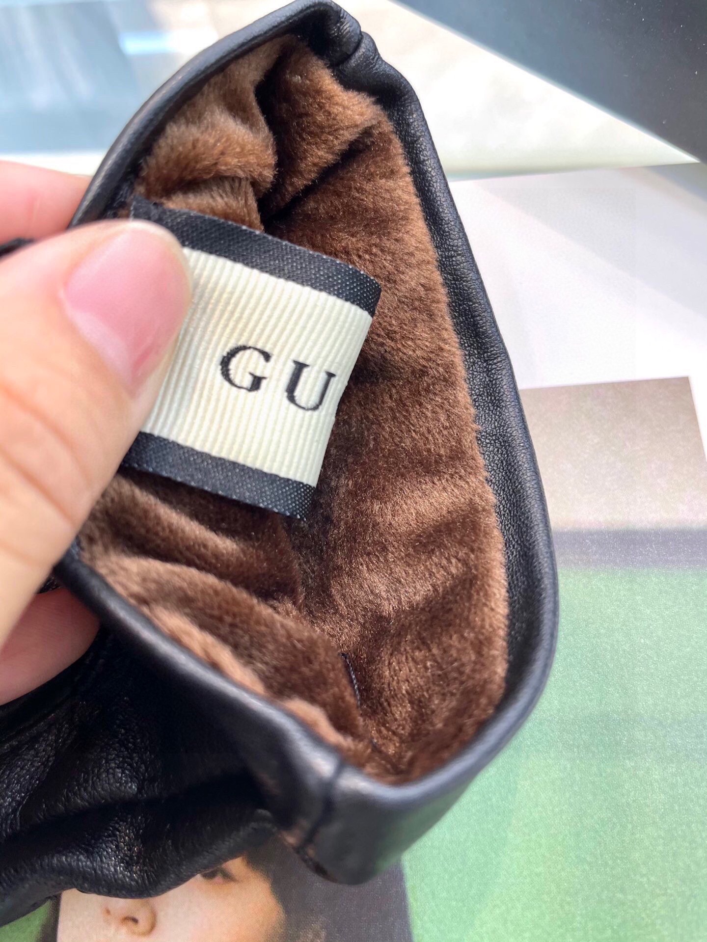 Gucci 秋冬女手套👋🏻国产一级羊皮 皮质超薄柔软舒适 质感超群 均码
