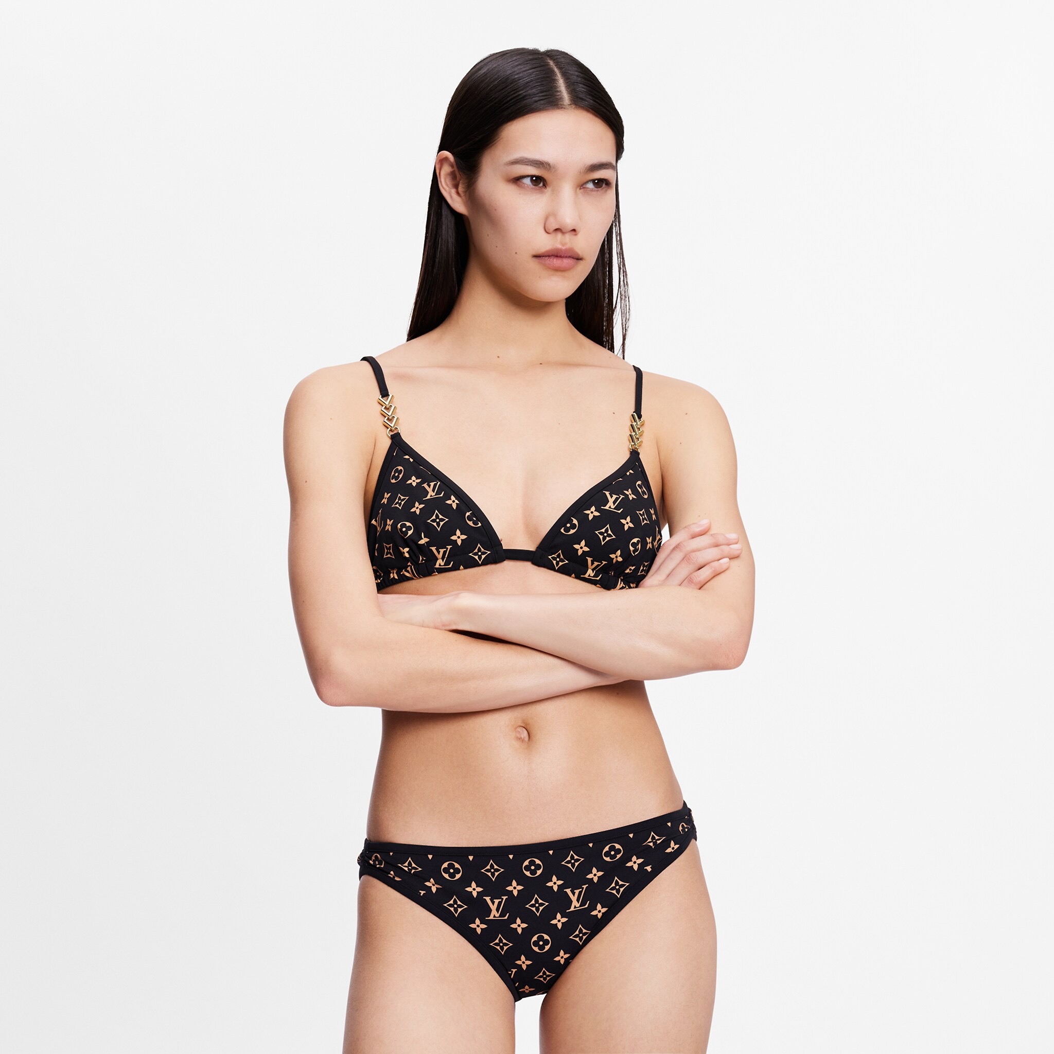 Louis Vuitton Monogram Bikini Set - Stylish Swimwear for Women