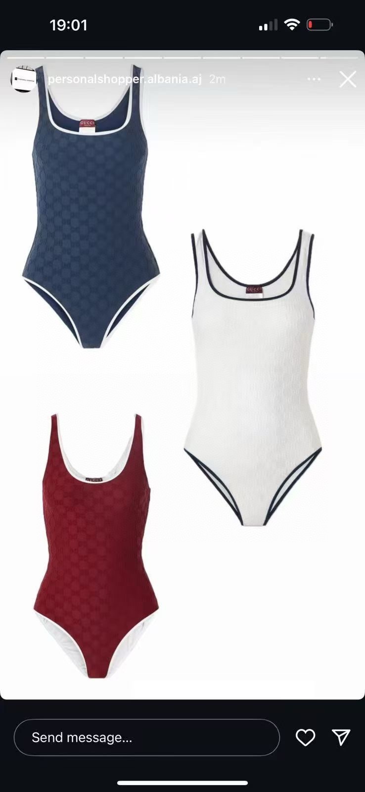 Gucci新款提花连体体式泳衣👙❤️😍🥰适合多种场景的游泳衣🏊‍♀️海边 游泳池 温泉 水上乐园 漂流都