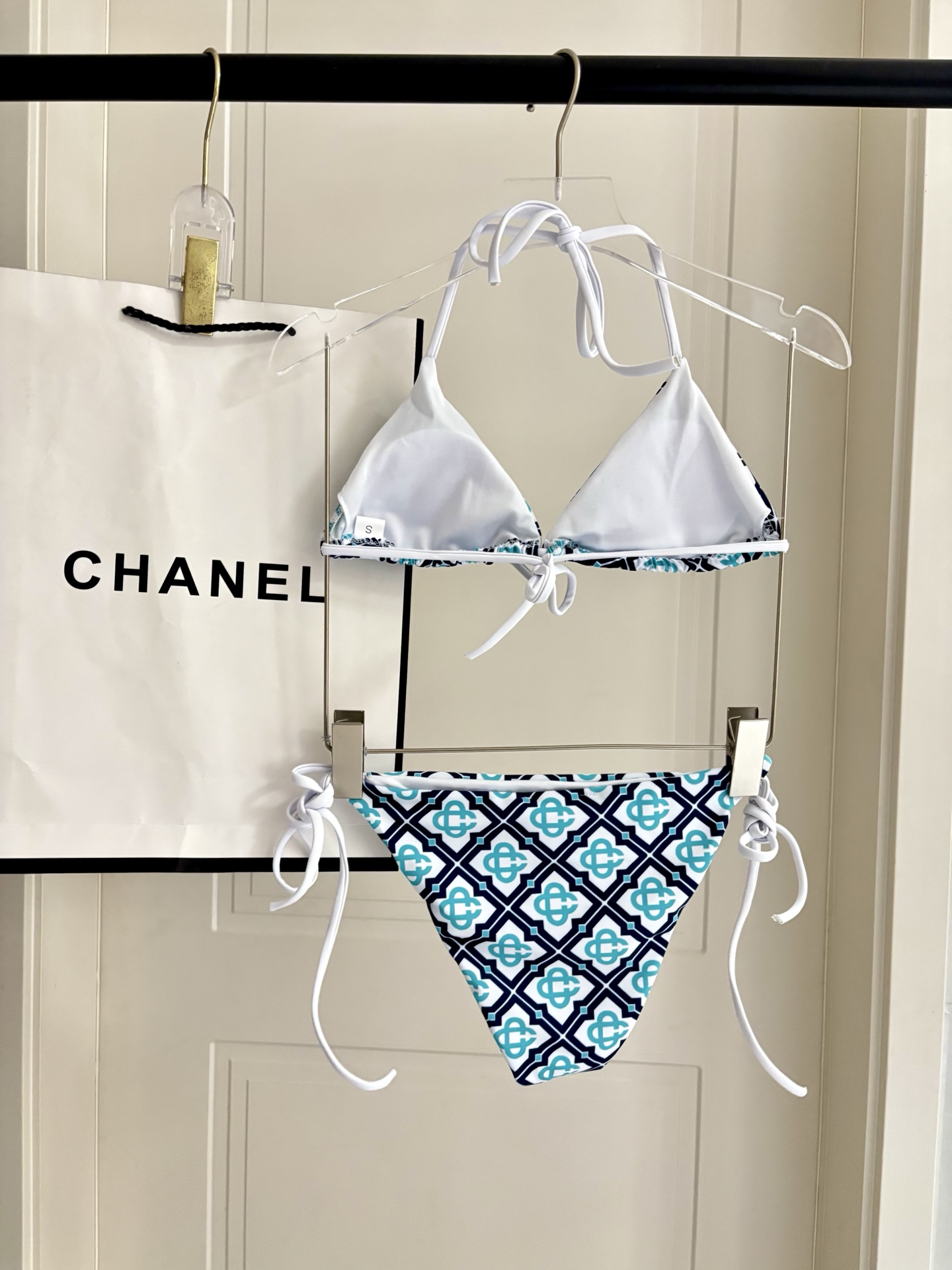 潮牌casablanca😍🥰适合多种场景的游泳衣🏊‍♀️海边 游泳池 温泉 水上乐园 漂流都可以😌内搭也