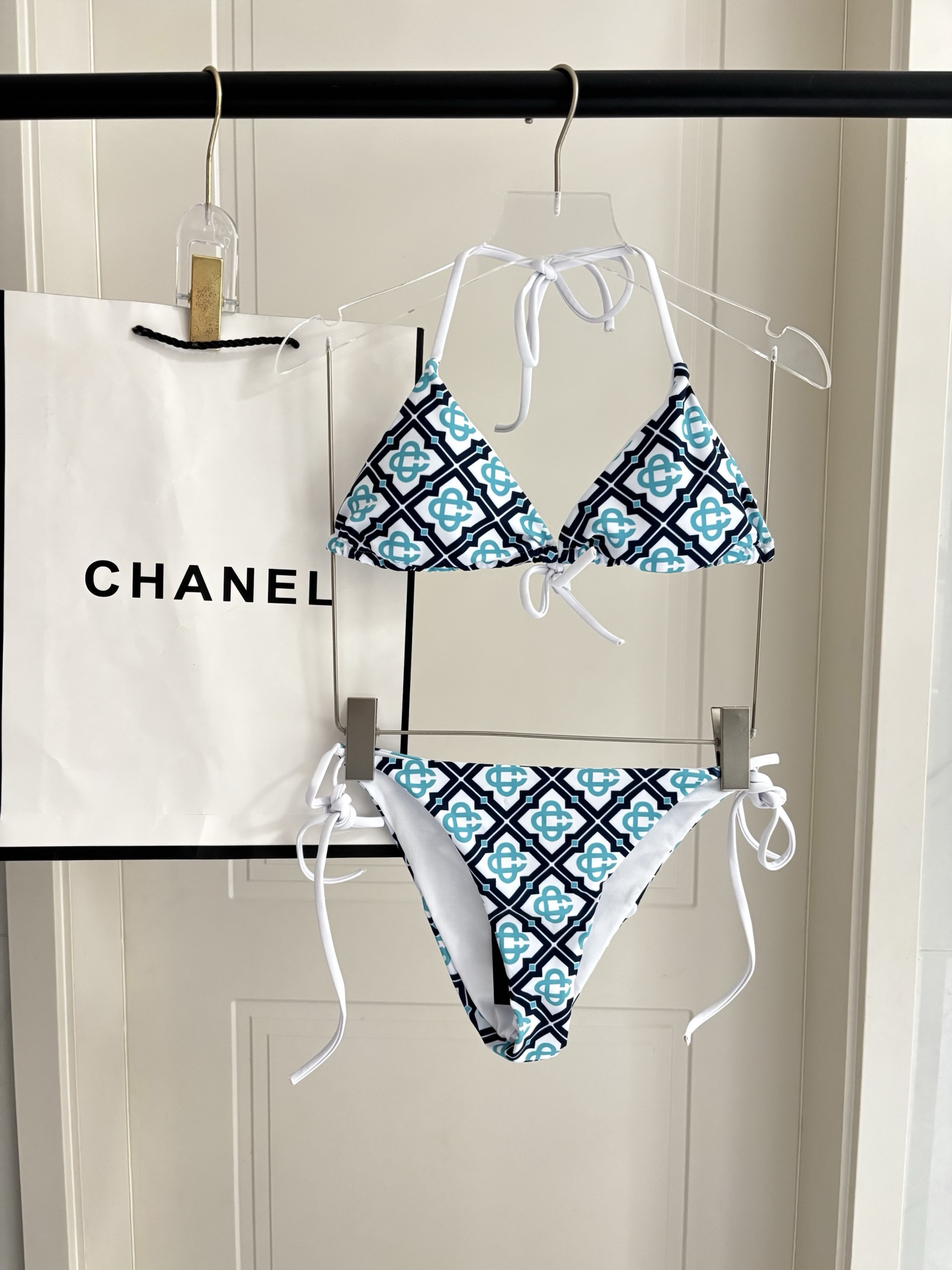 潮牌casablanca😍🥰适合多种场景的游泳衣🏊‍♀️海边 游泳池 温泉 水上乐园 漂流都可以😌内搭也