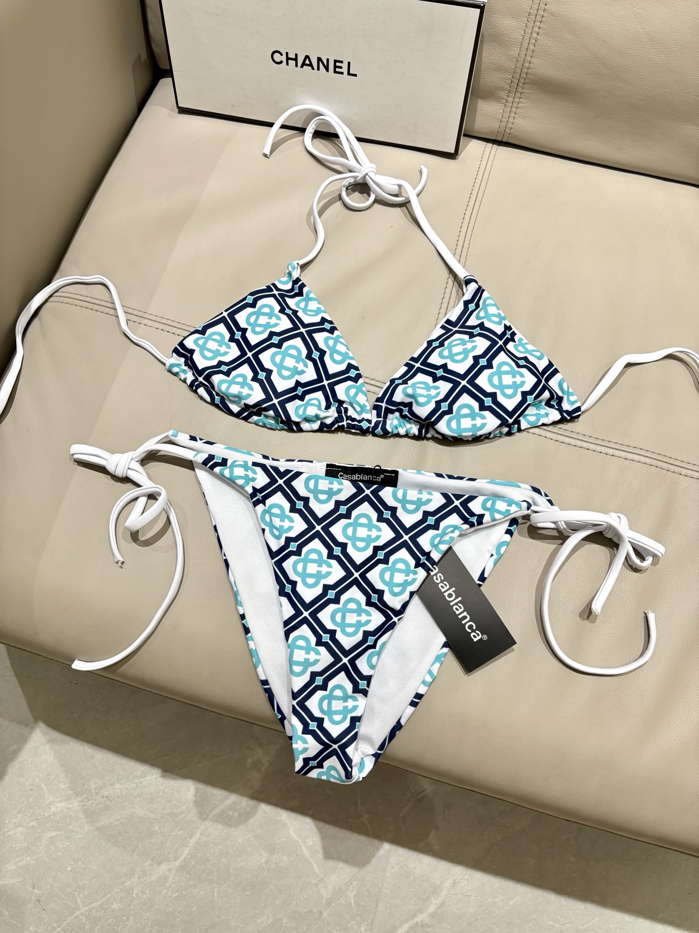 潮牌casablanca😍🥰适合多种场景的游泳衣🏊‍♀️海边 游泳池 温泉 水上乐园 漂流都可以😌内搭也