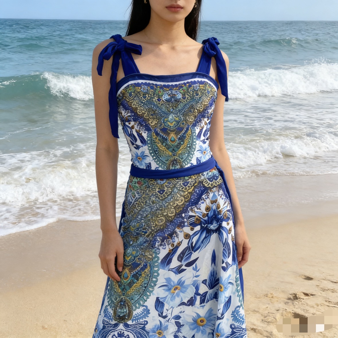 DG新款连体泳衣 两件套字母印花 实物真的超级美😍😍适合多种场景的游泳衣🏊‍♀️海边 游泳池 温泉 水上