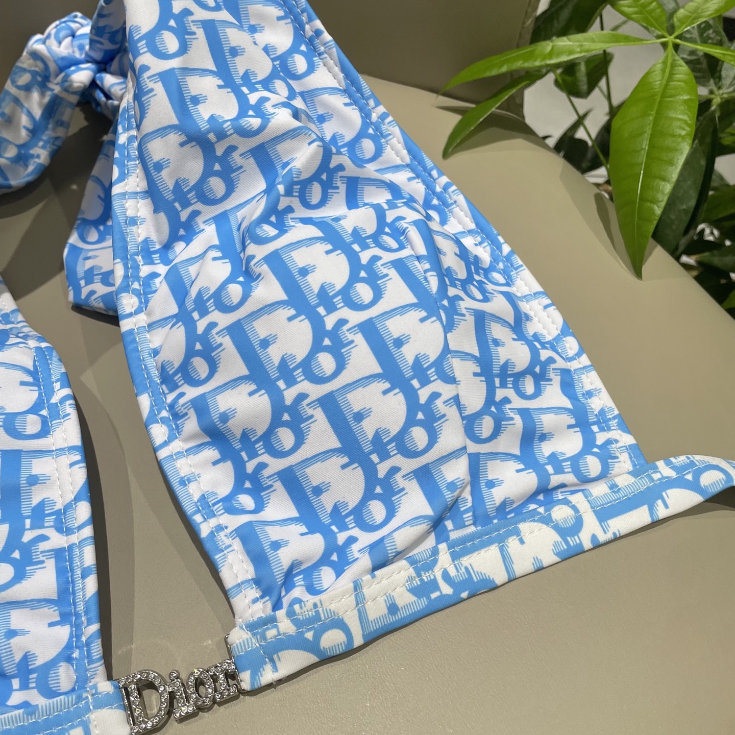 迪奥比基尼😍🥰适合多种场景的游泳衣🏊‍♀️海边 游泳池 温泉 水上乐园 漂流都可以😌内搭也完全可以 连体