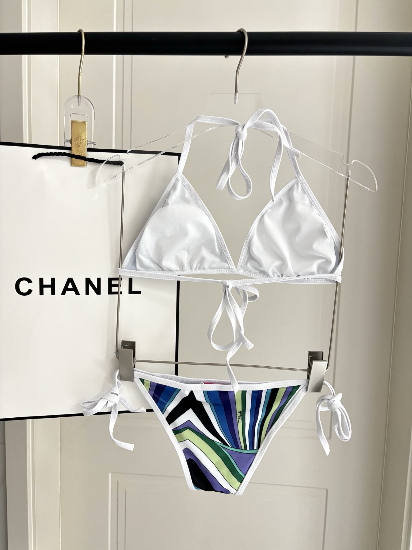 Pucci比基尼😍🥰适合多种场景的游泳衣🏊‍♀️海边 游泳池 温泉 水上乐园 漂流都可以😌内搭也完全可以