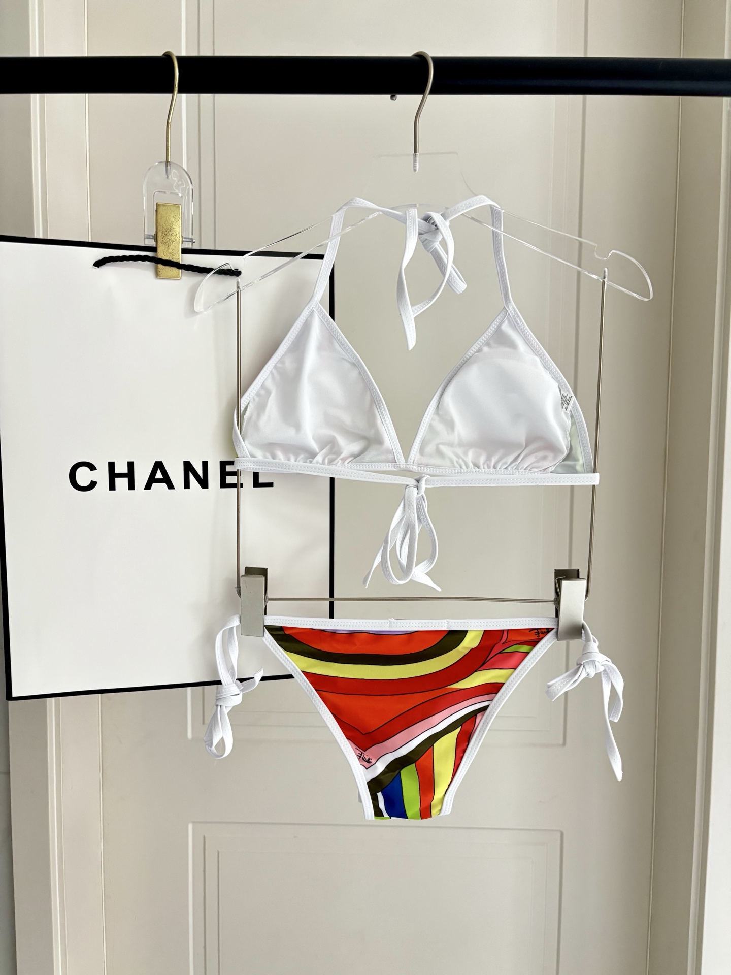 Pucci比基尼😍🥰适合多种场景的游泳衣🏊‍♀️海边 游泳池 温泉 水上乐园 漂流都可以😌内搭也完全可以