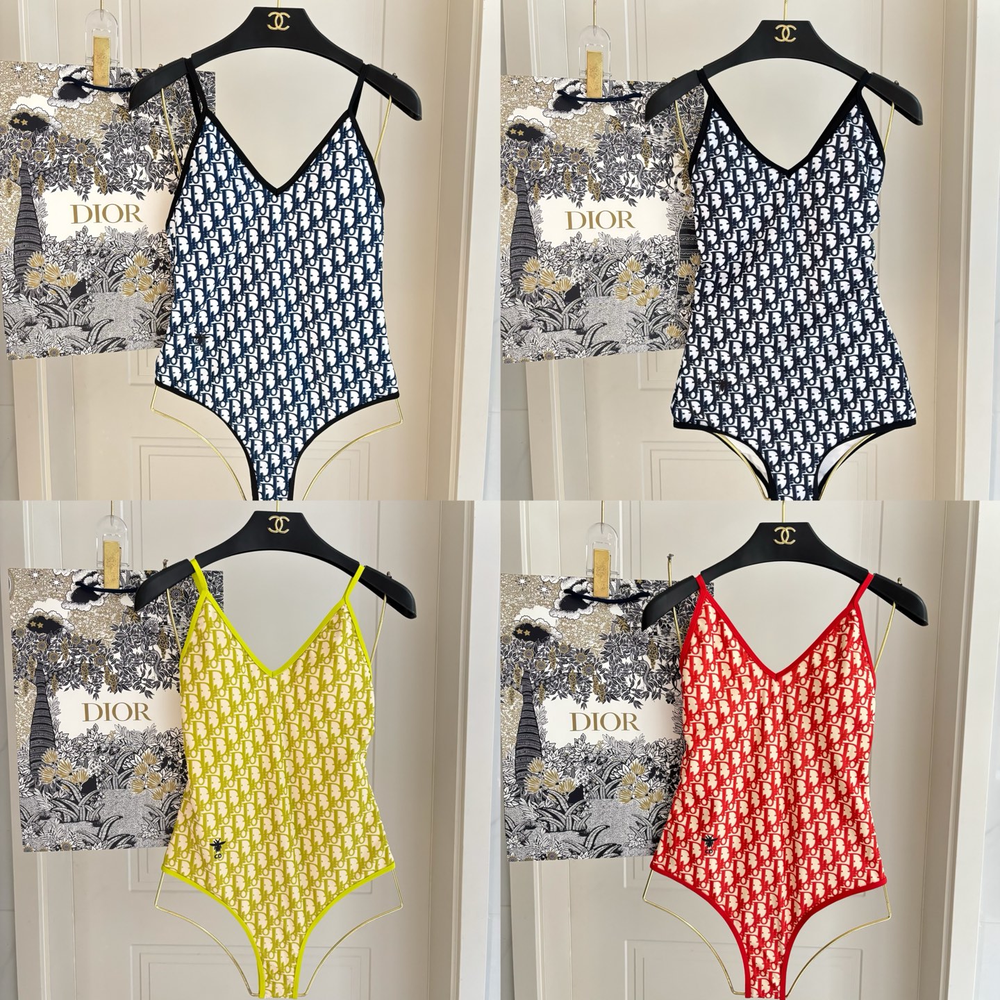 Dior 迪奥连体泳衣 强烈推荐！超显气质 😍🥰适合多种场景的游泳衣🏊‍♀️海边 游泳池 温泉 水上乐园