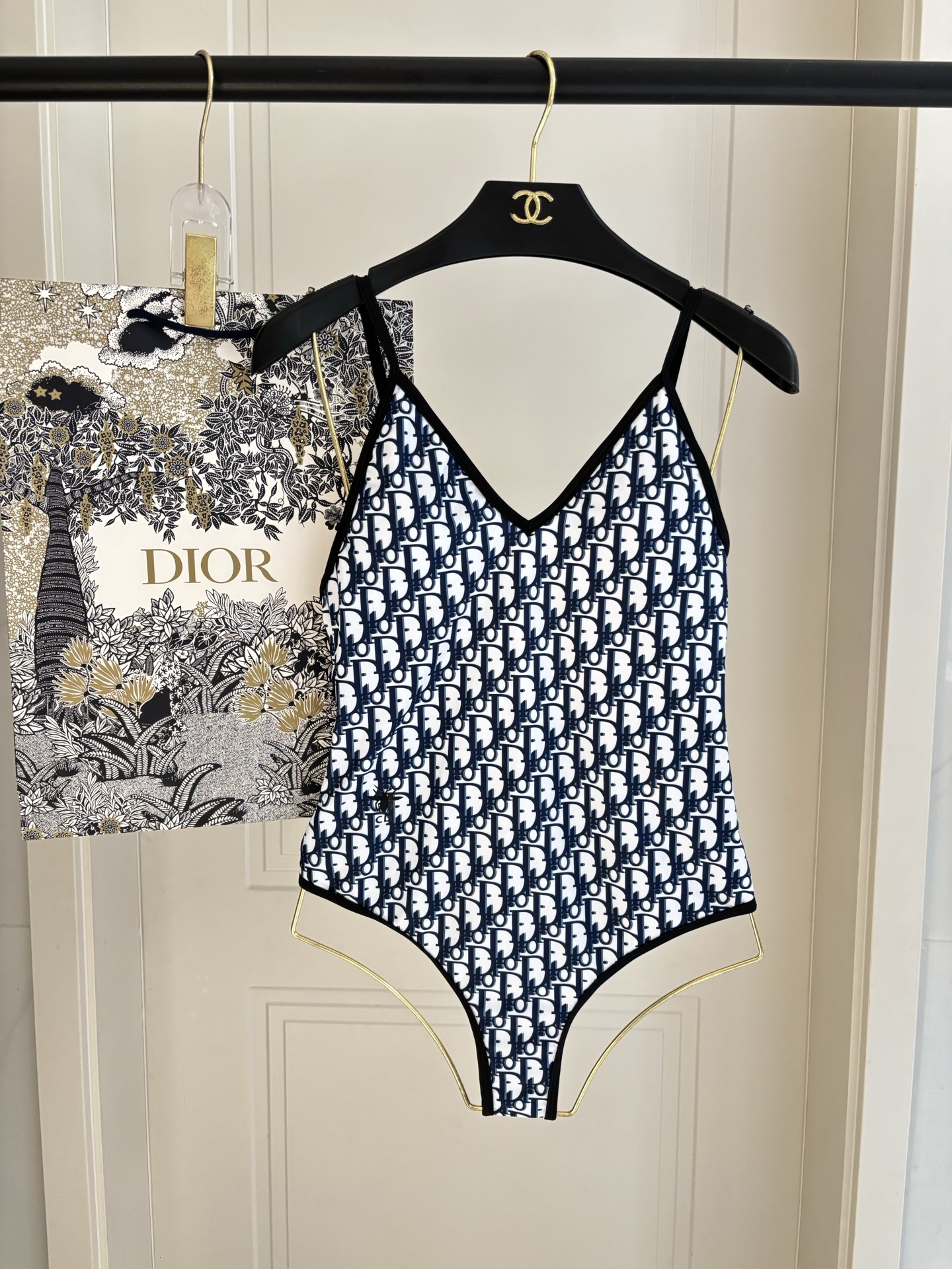 Dior 迪奥连体泳衣 强烈推荐！超显气质 😍🥰适合多种场景的游泳衣🏊‍♀️海边 游泳池 温泉 水上乐园